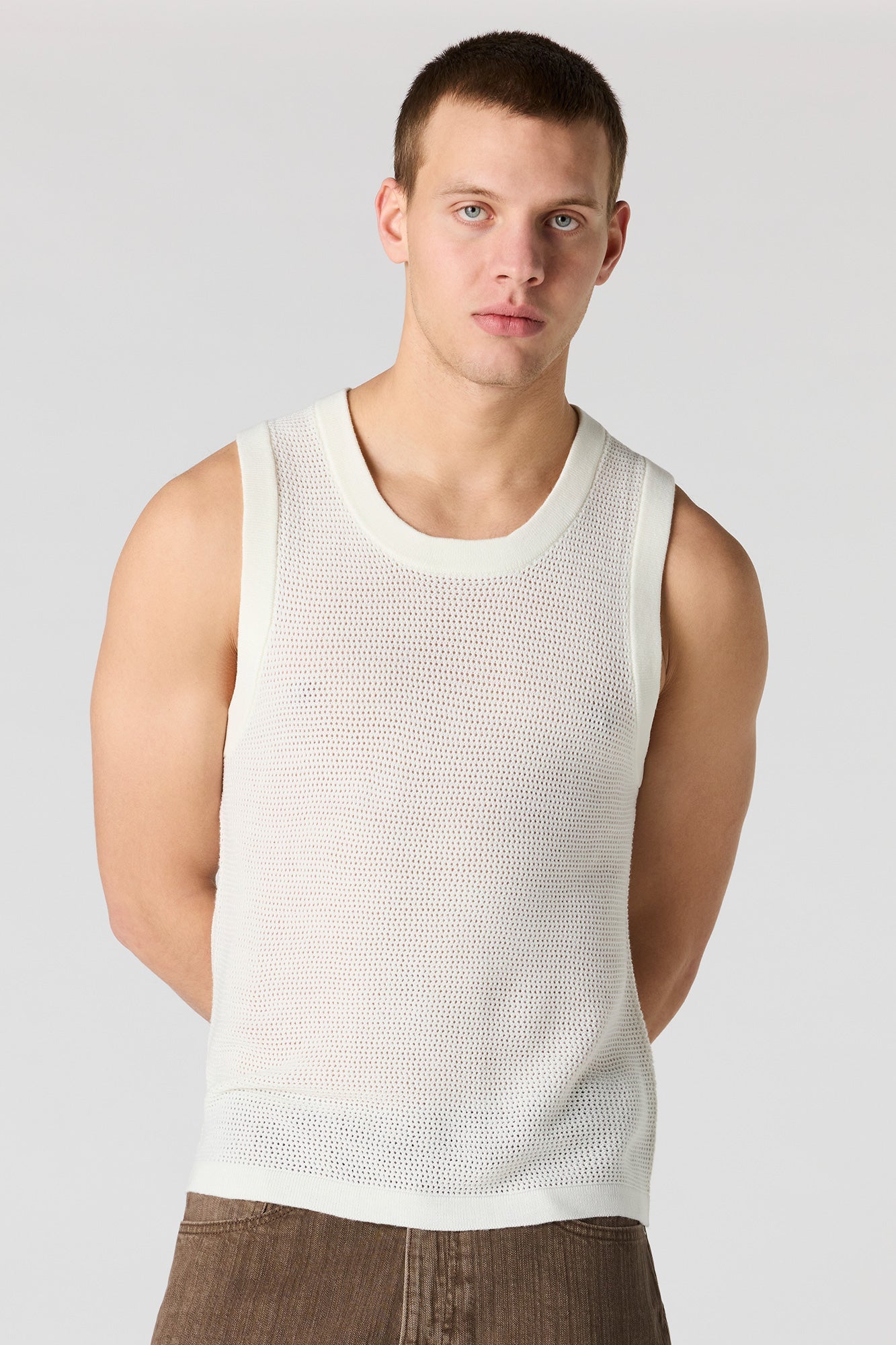 Open Knit Tank