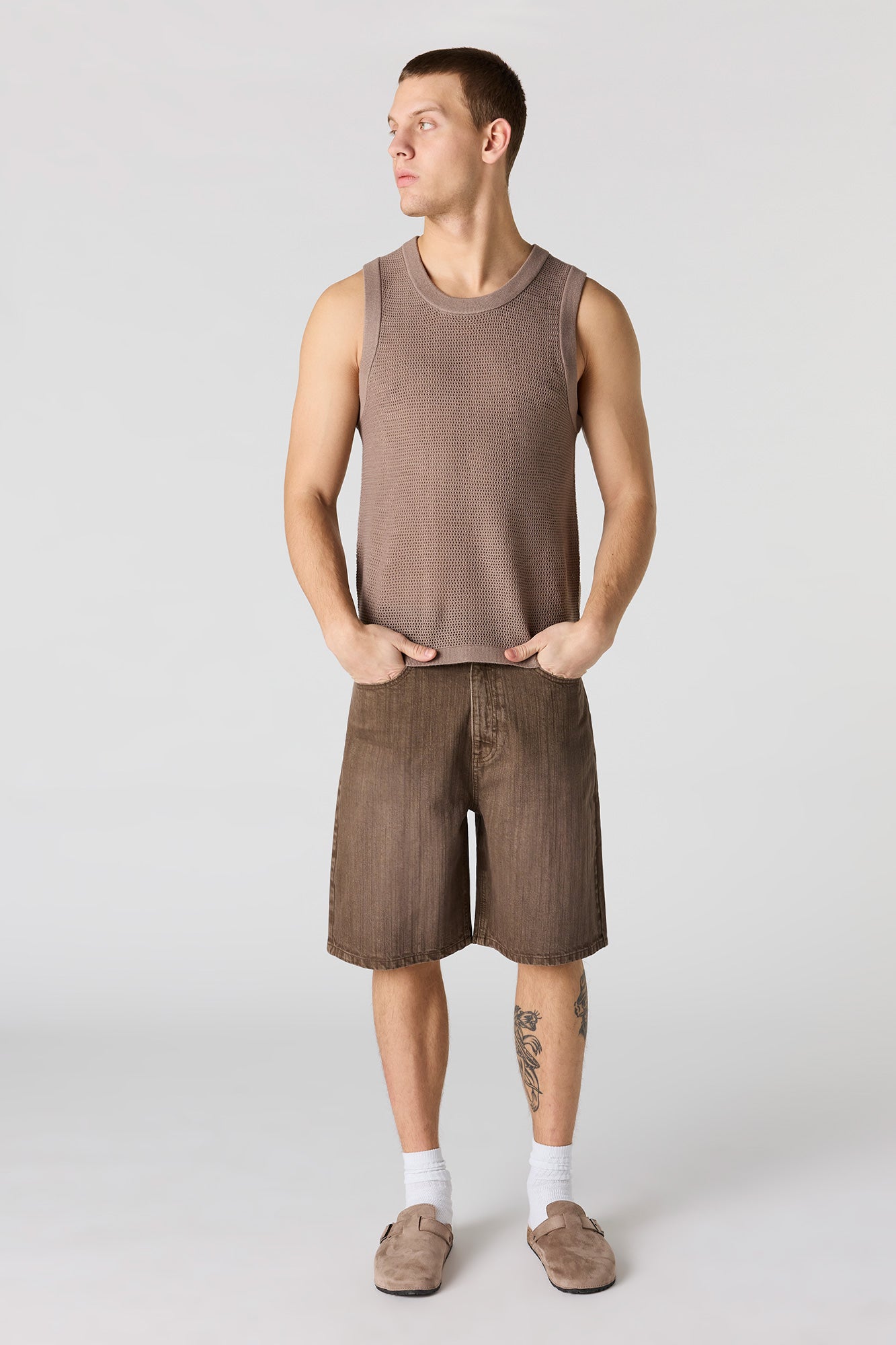 Open Knit Tank