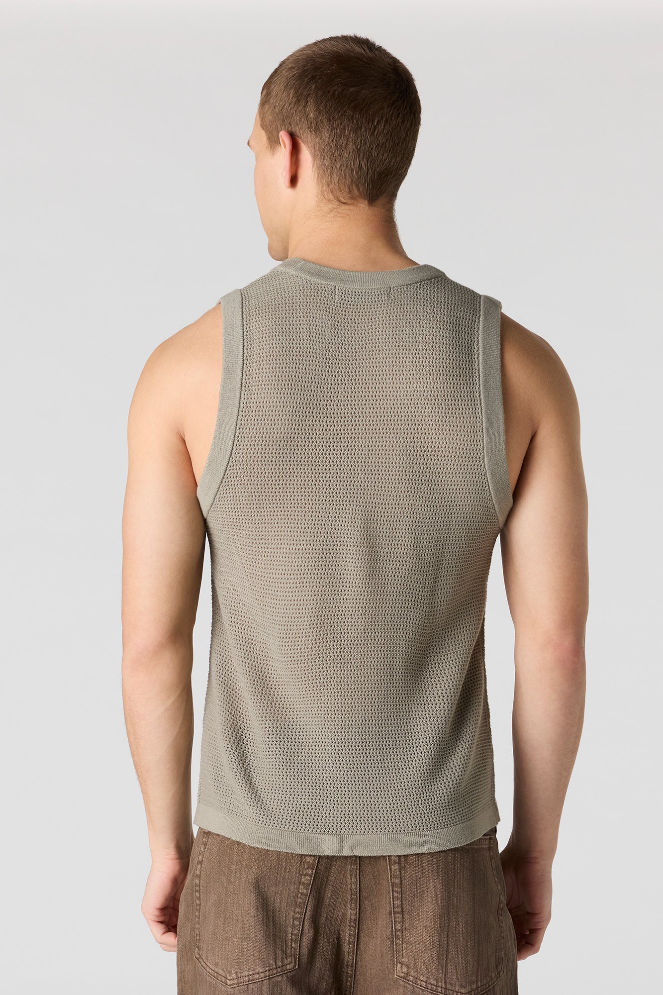 Open Knit Tank