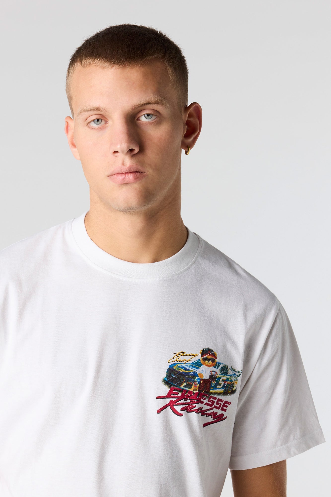 Bear Racing Graphic T-Shirt