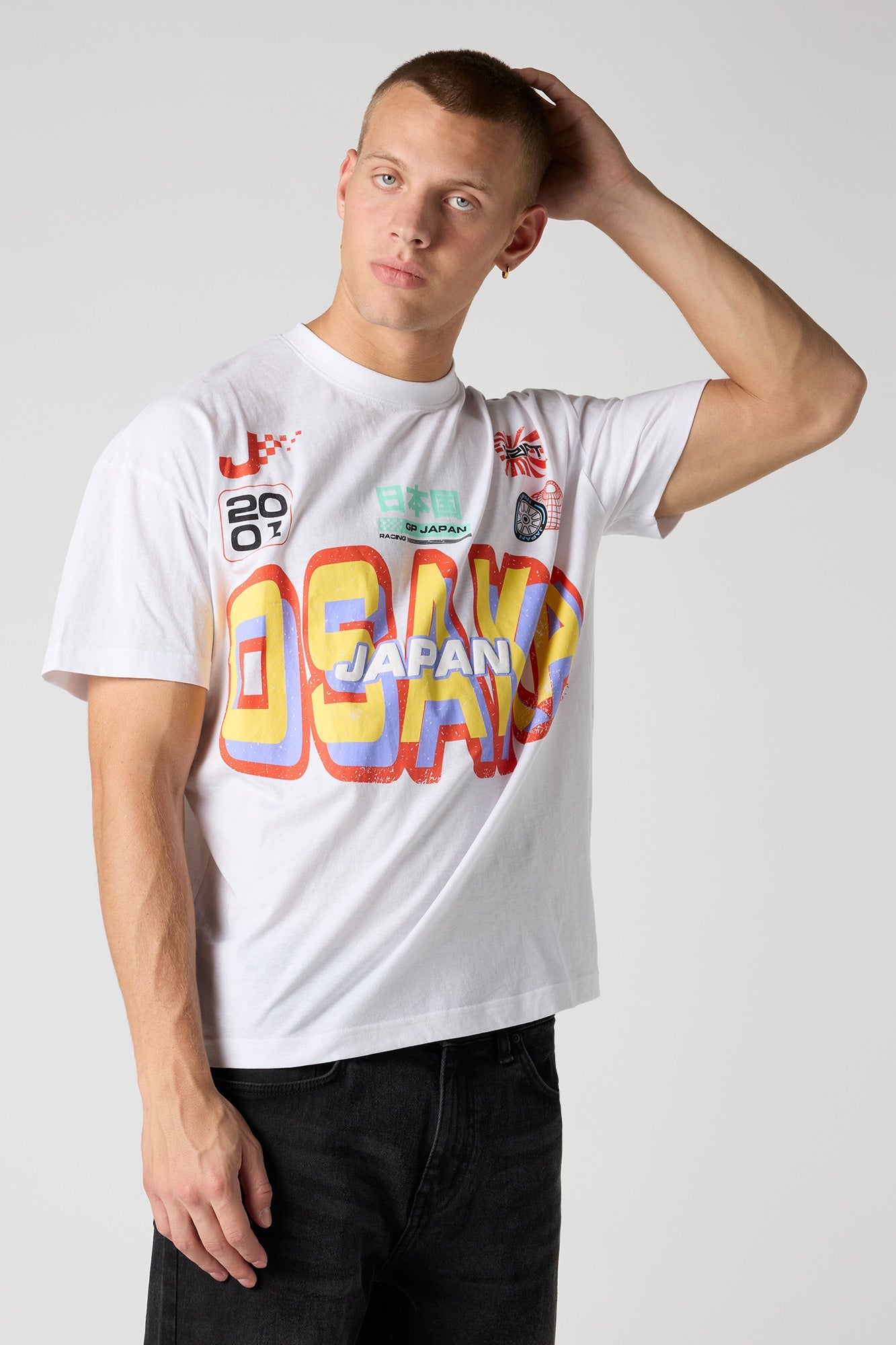 Premium Heavyweight Cotton Japan Puff Print Relaxed T-Shirt