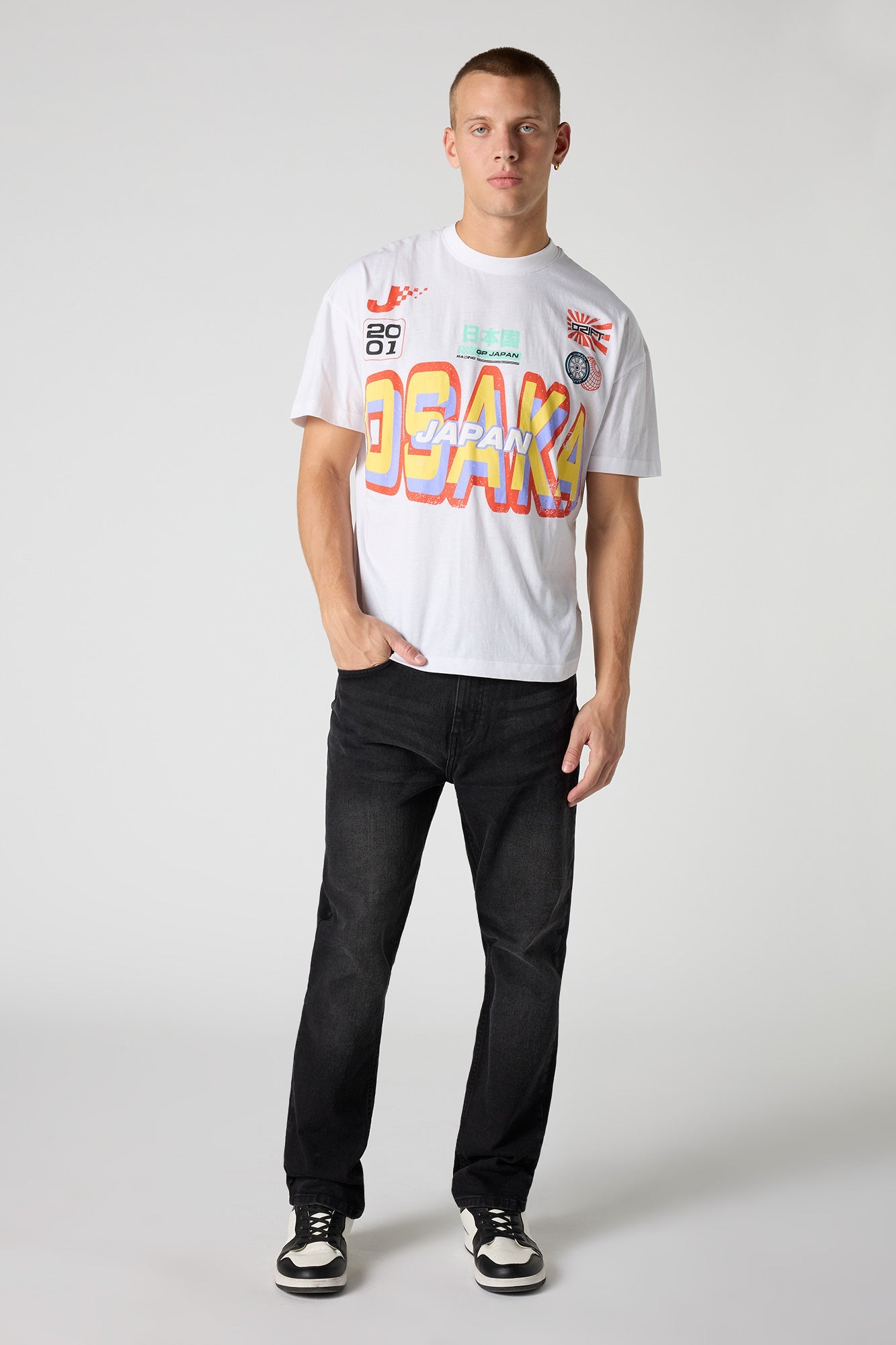 Premium Heavyweight Cotton Japan Puff Print Relaxed T-Shirt