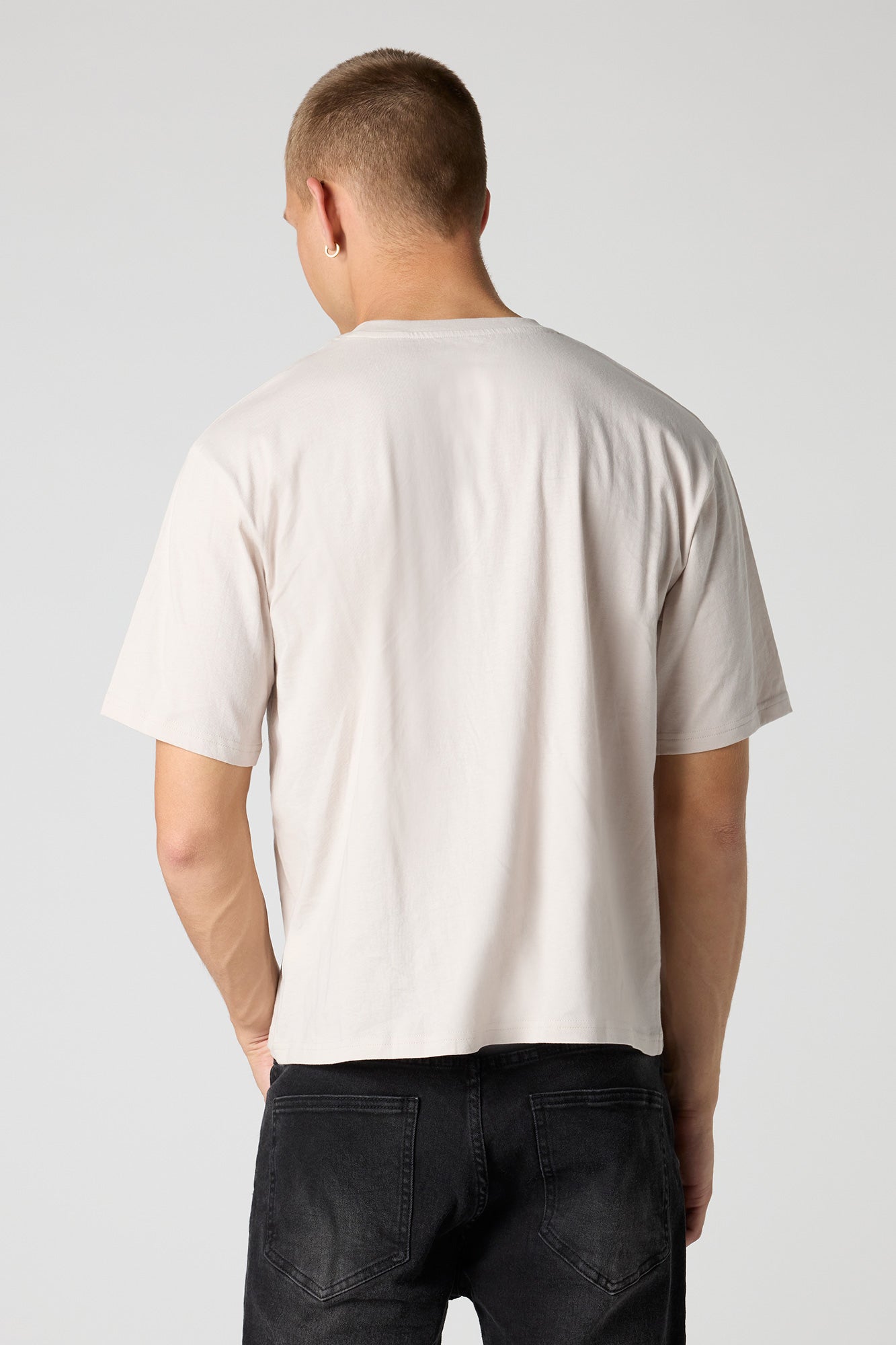 Premium Heavyweight Cotton Blessed Graphic T-Shirt