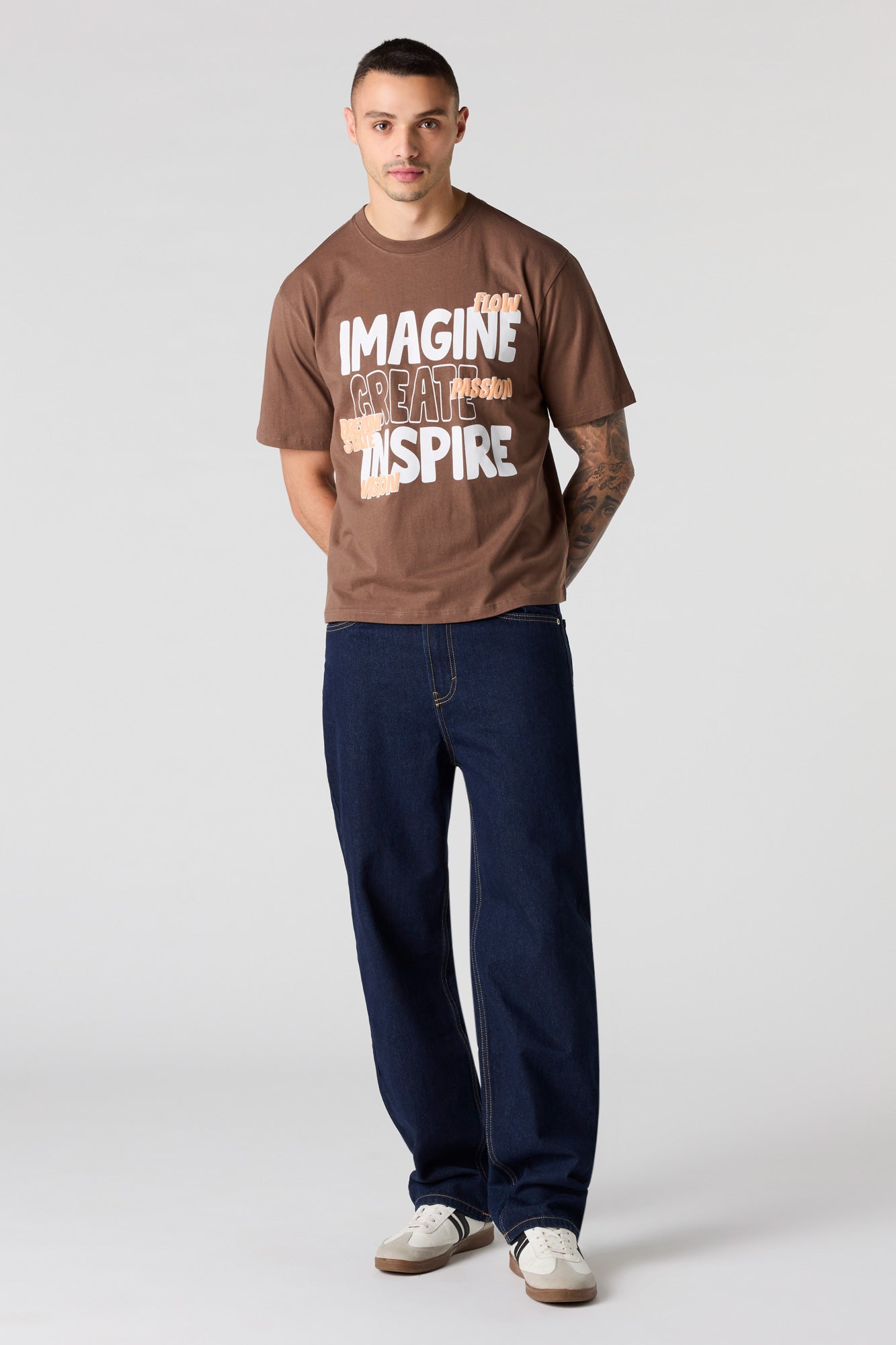 Puff Print Boxy T-Shirt
