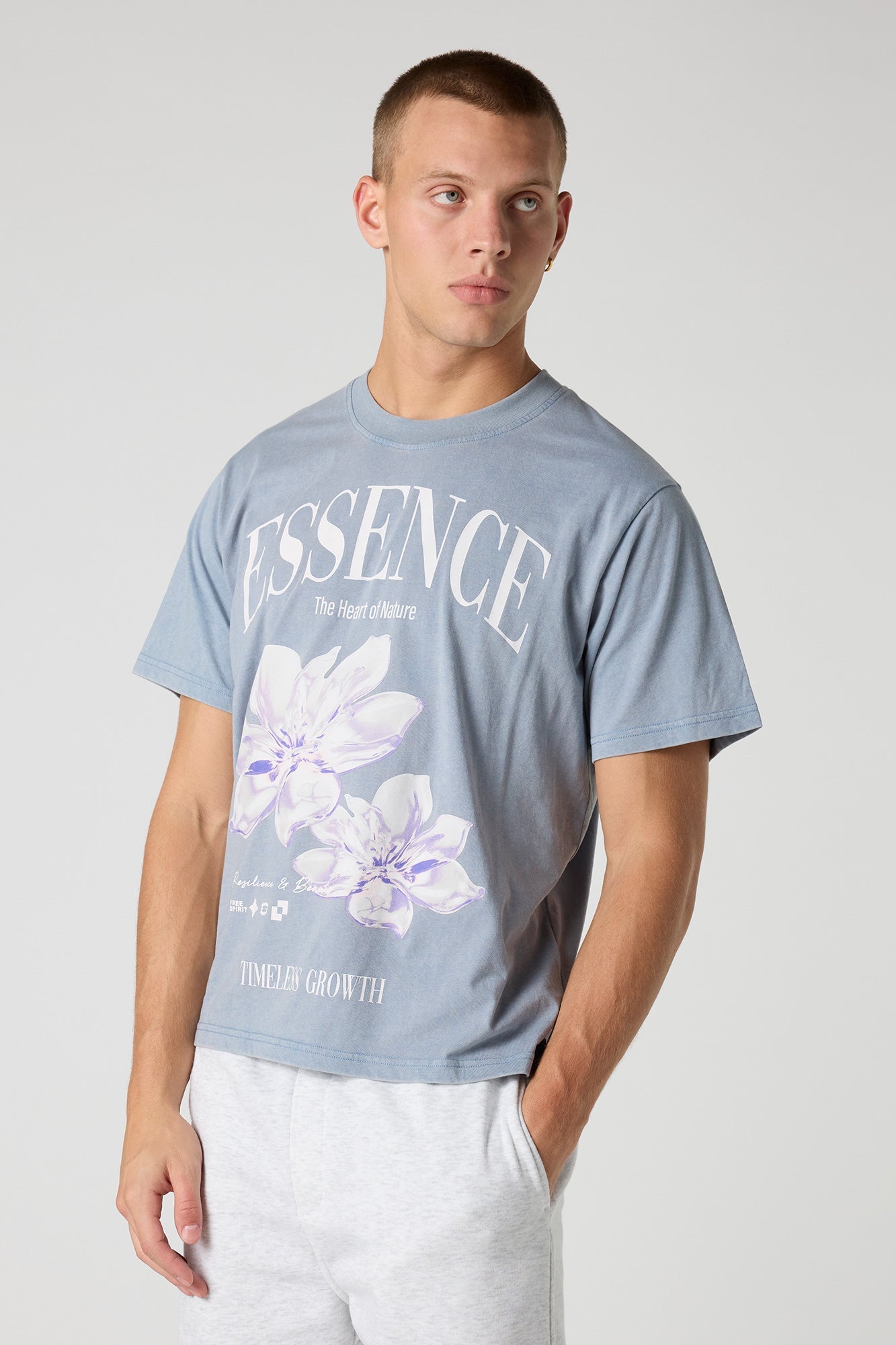 Premium Heavyweight Cotton Graphic Washed T-Shirt