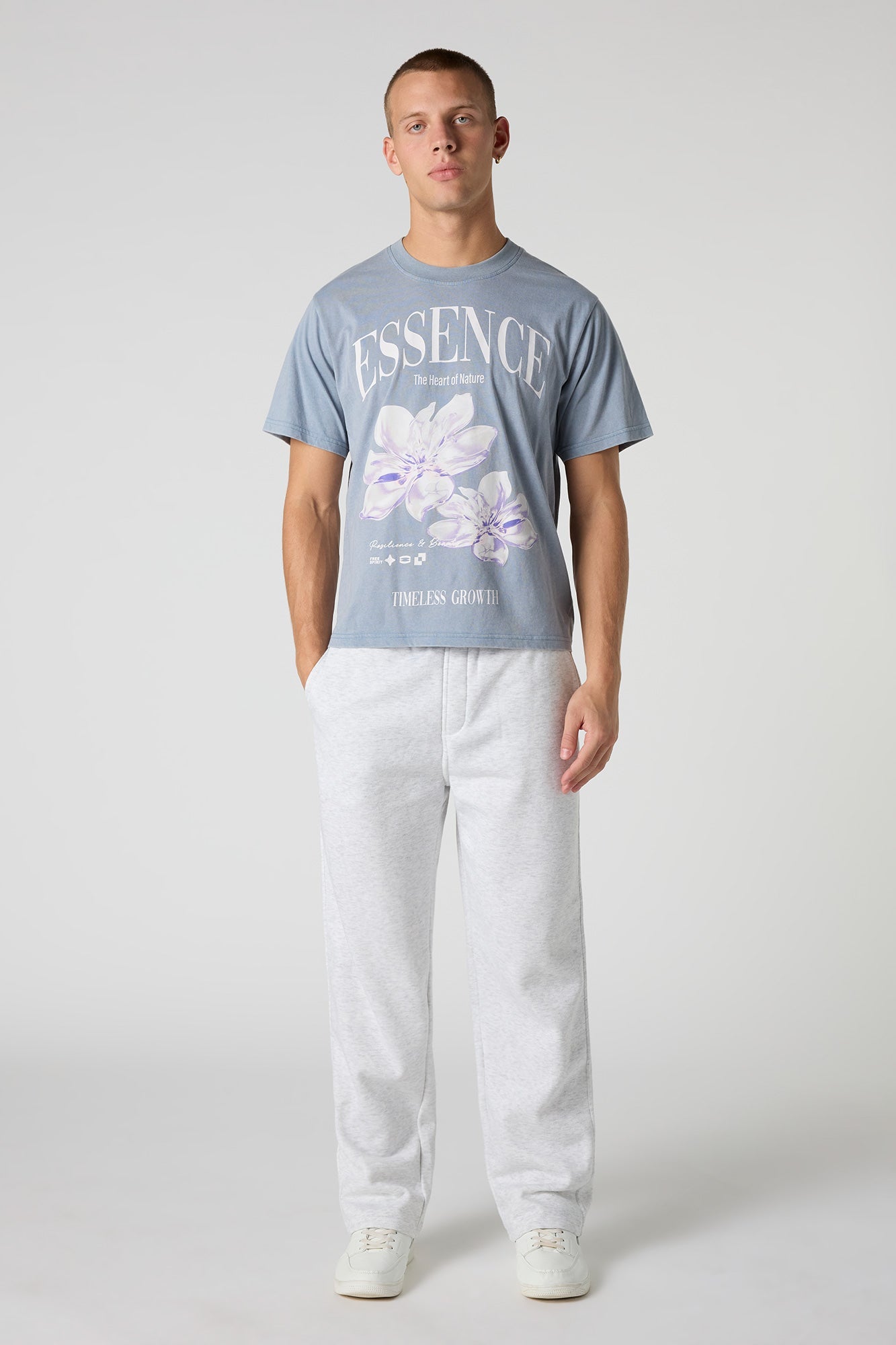 Premium Heavyweight Cotton Graphic Washed T-Shirt