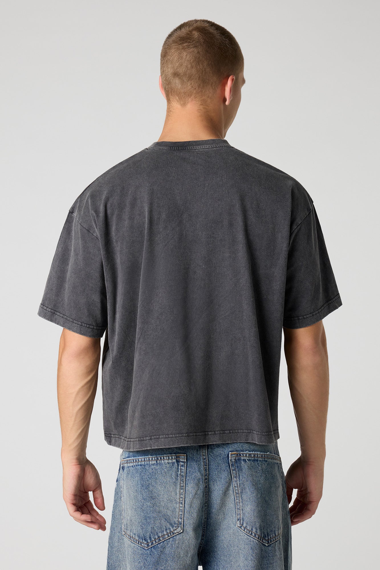 Official Graphic Washed Boxy T-Shirt