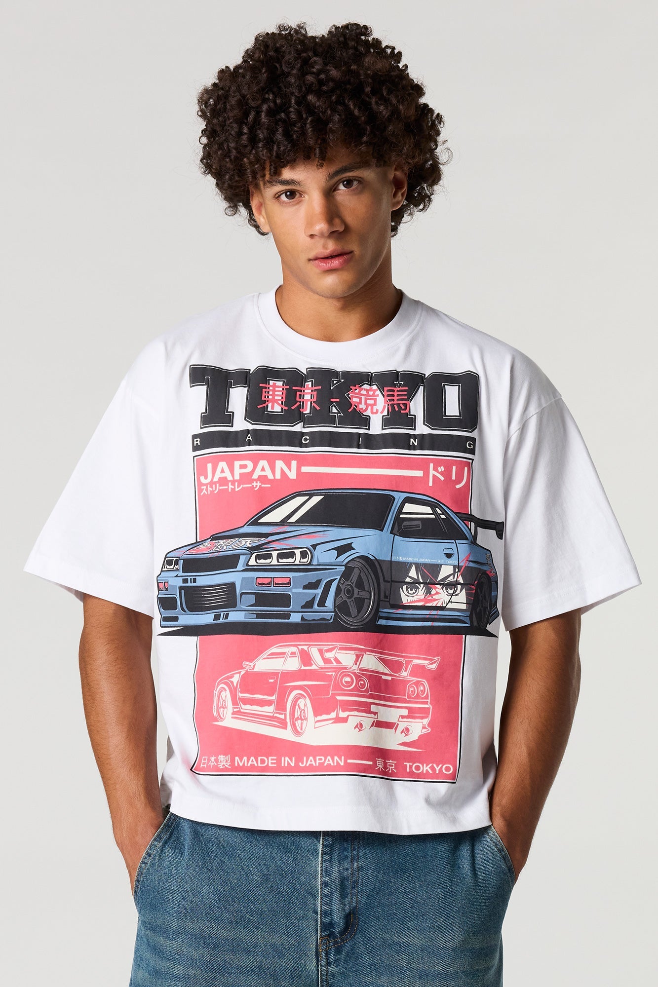 Puff Print Boxy T-Shirt