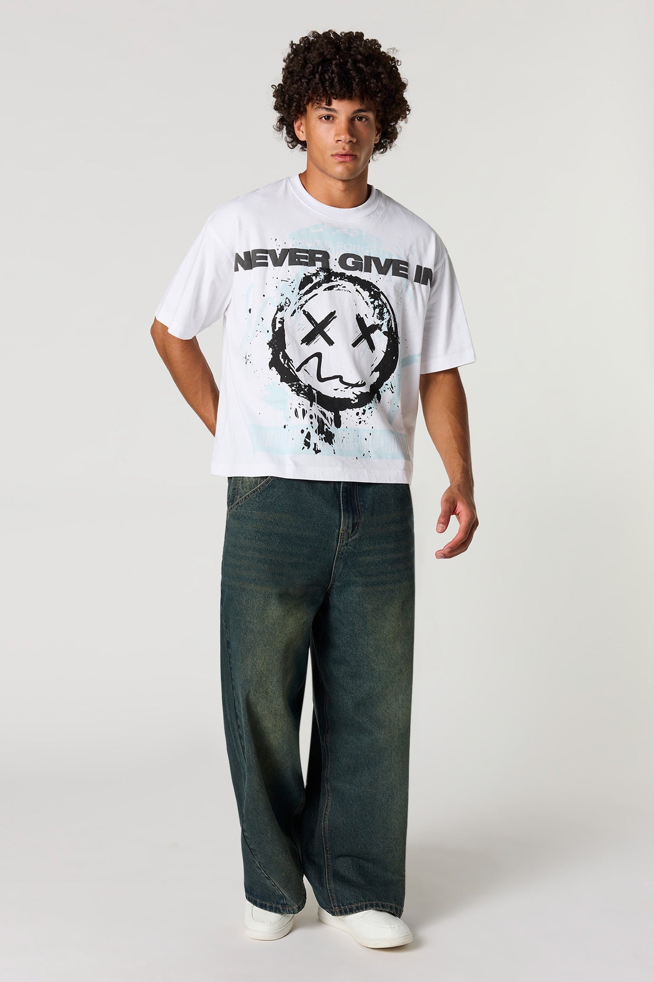 Puff Print Boxy T-Shirt