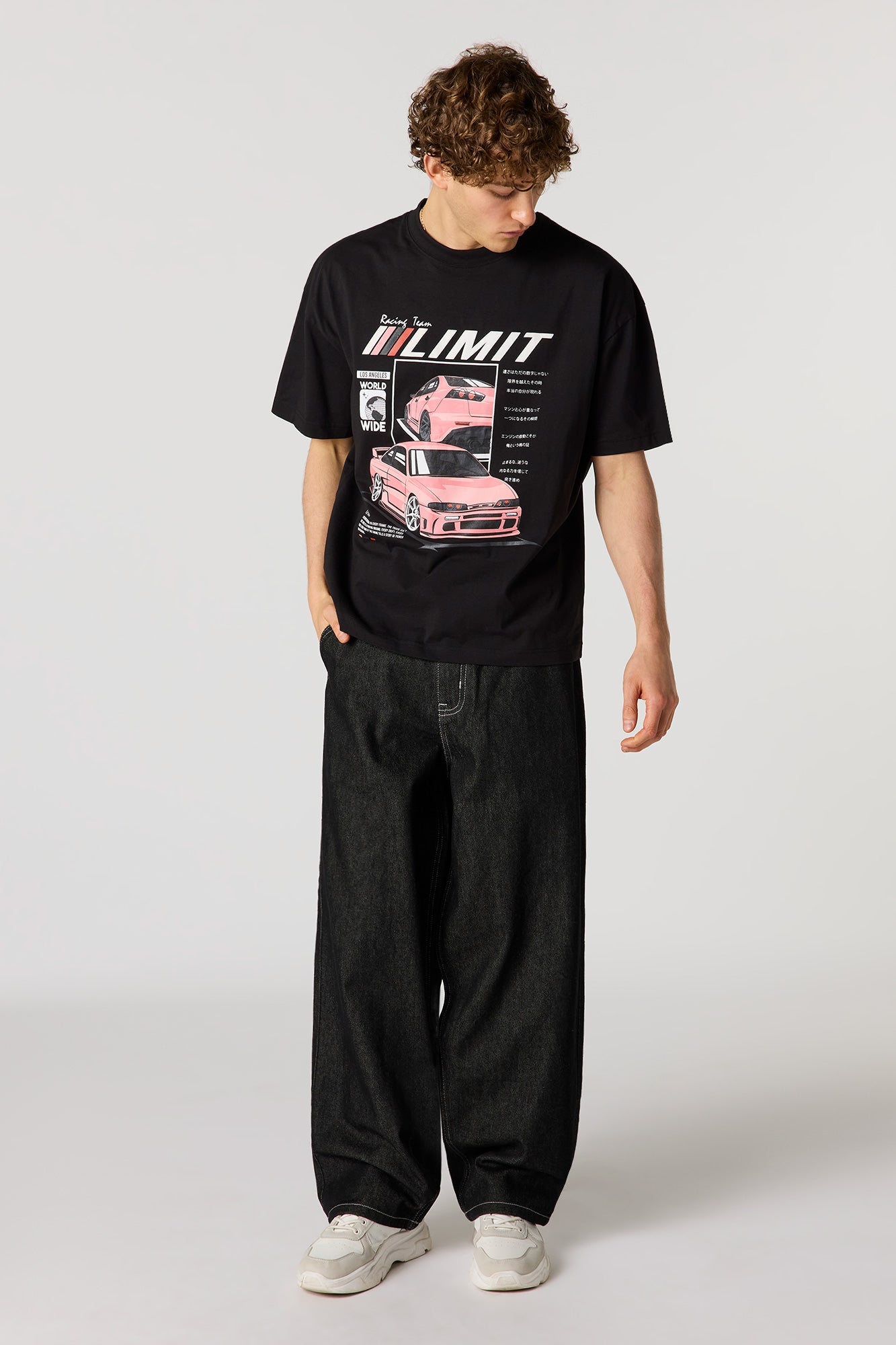 Racing Graphic Relaxed T-Shirt