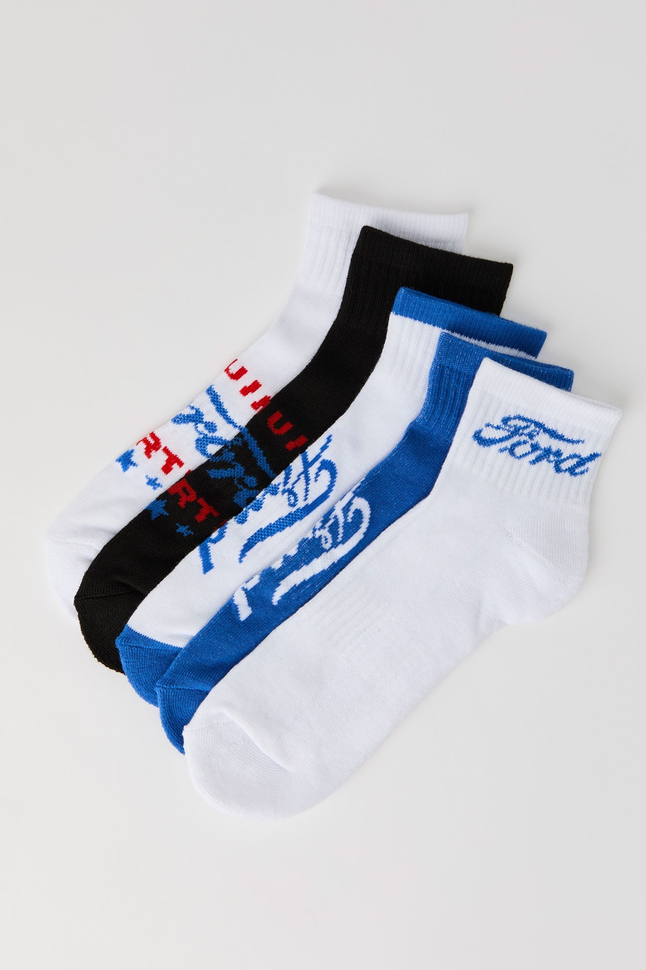 Ford Quarter Socks (5 Pack)
