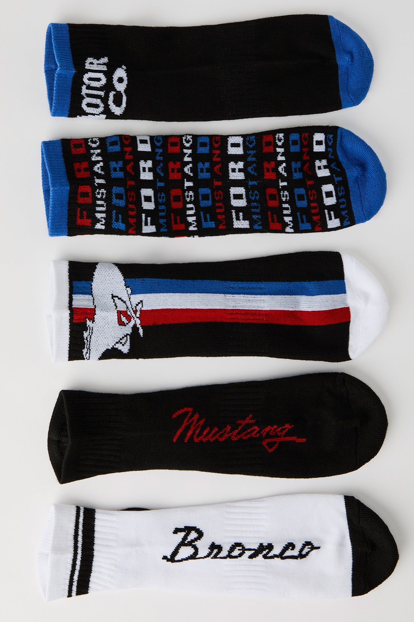 Ford Quarter Socks (5 Pack)