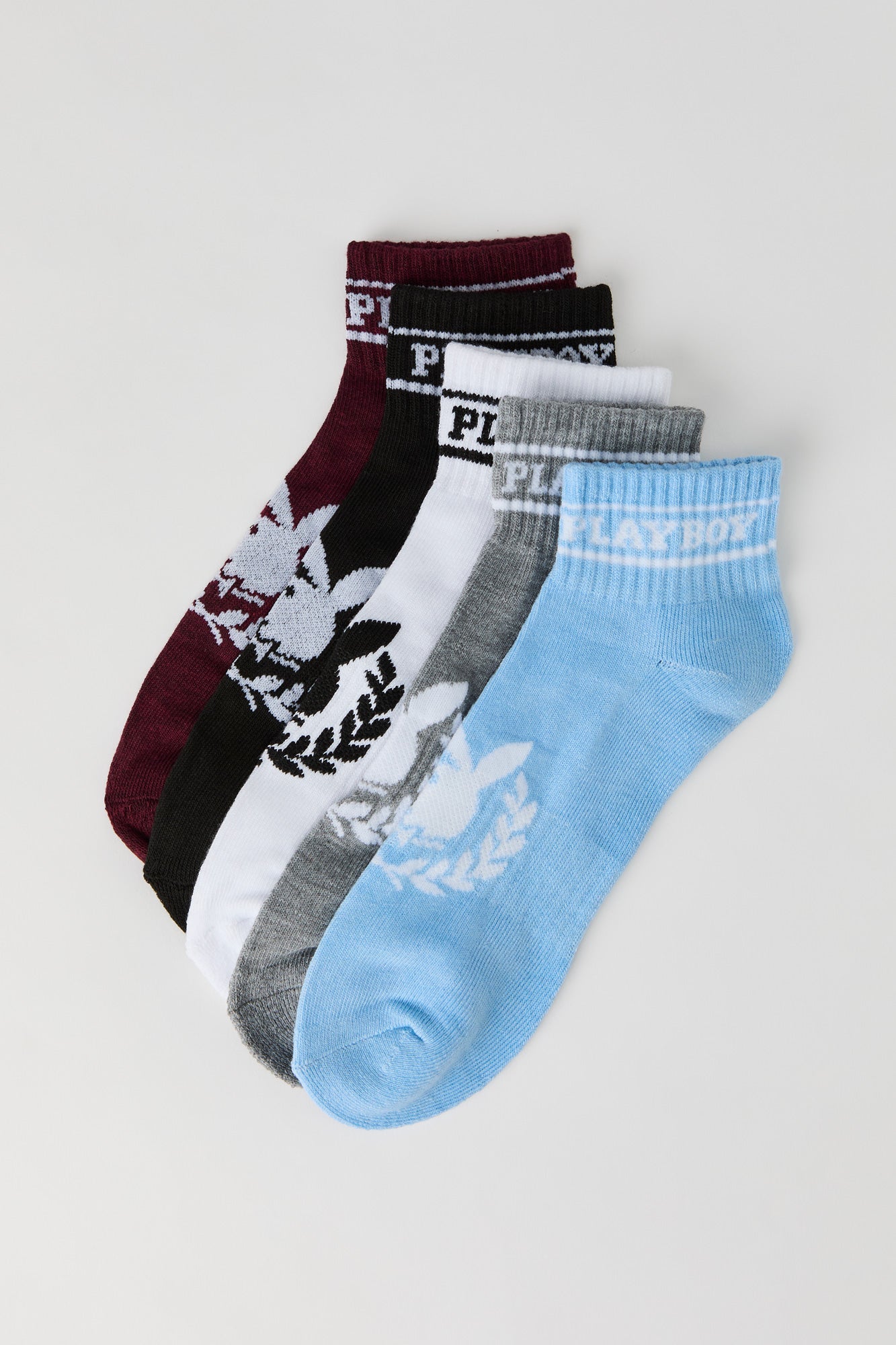 Playboy Quarter Socks (5 Pack)