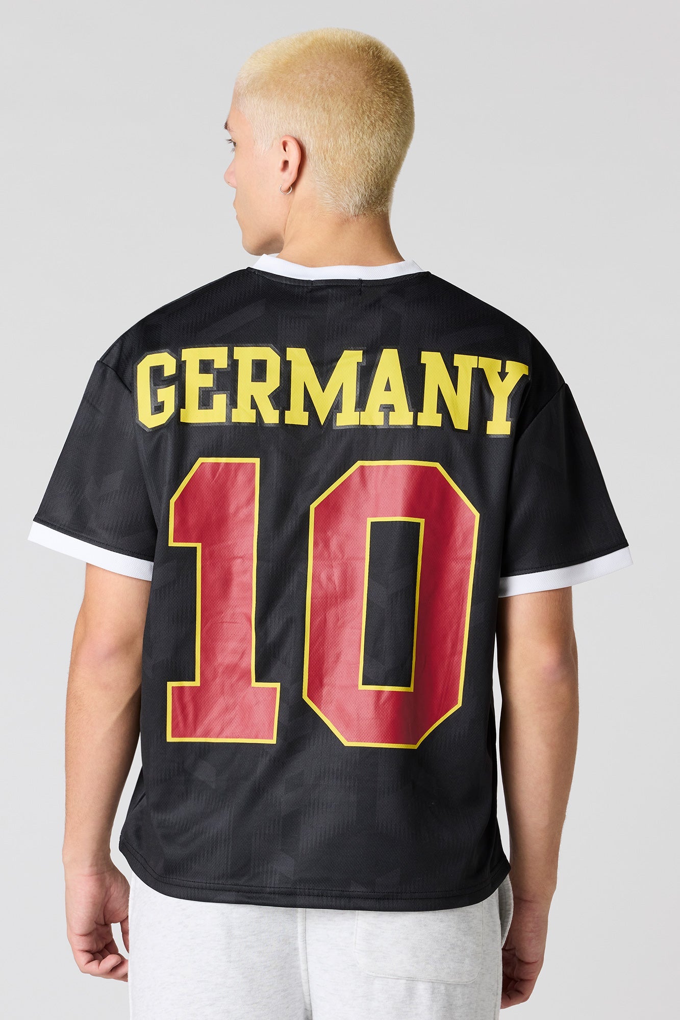 Germany Graphic Mesh Soccer Jersey