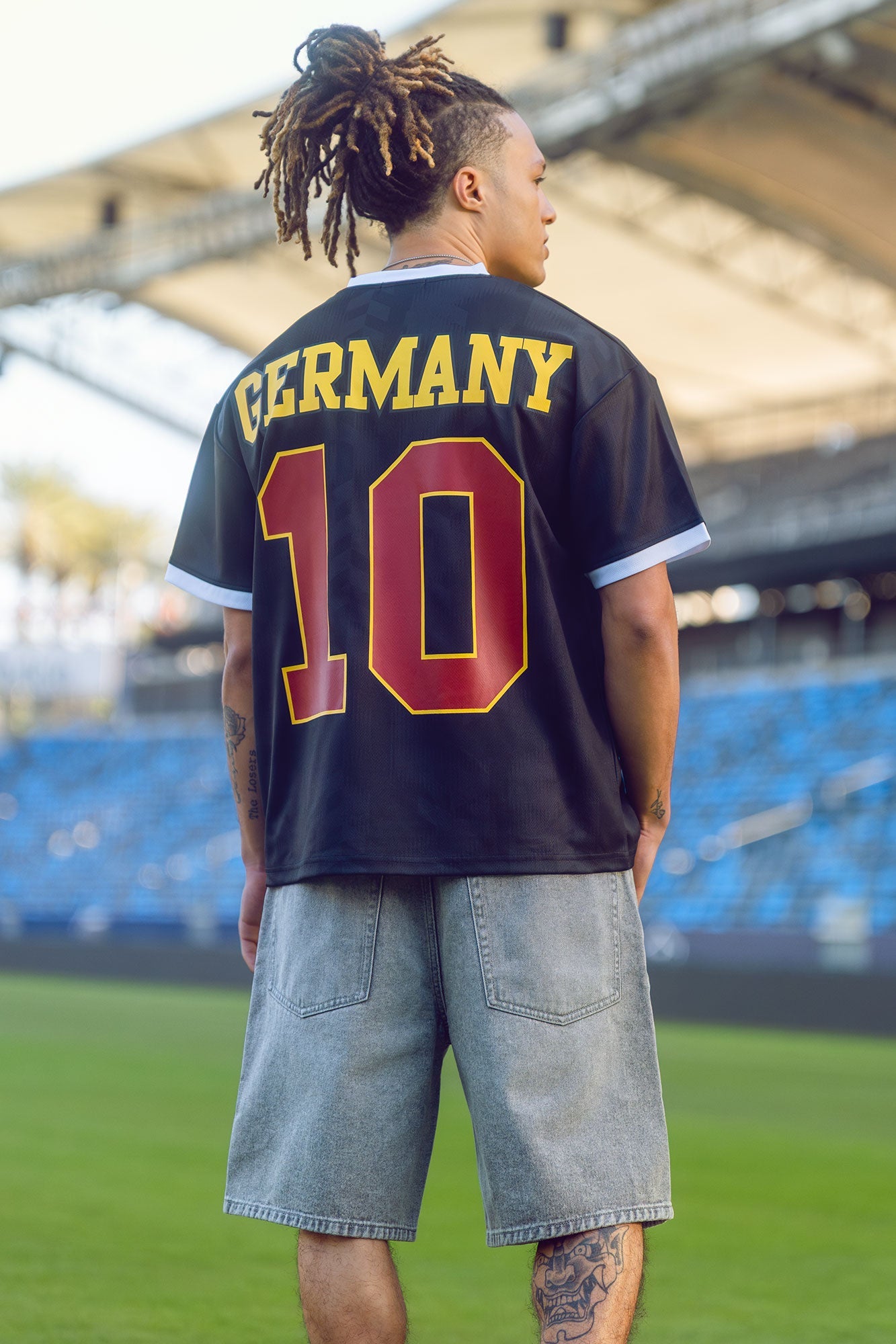 Germany Graphic Mesh Soccer Jersey