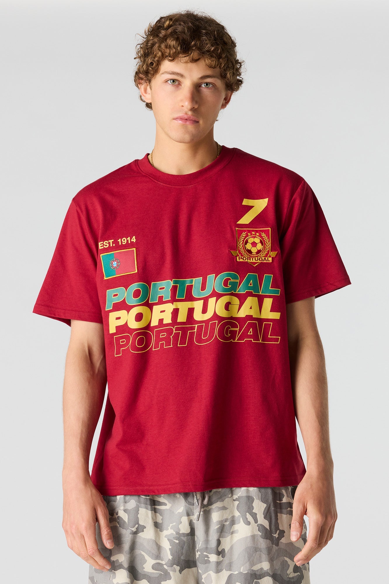 Portugal Graphic Soccer T-Shirt