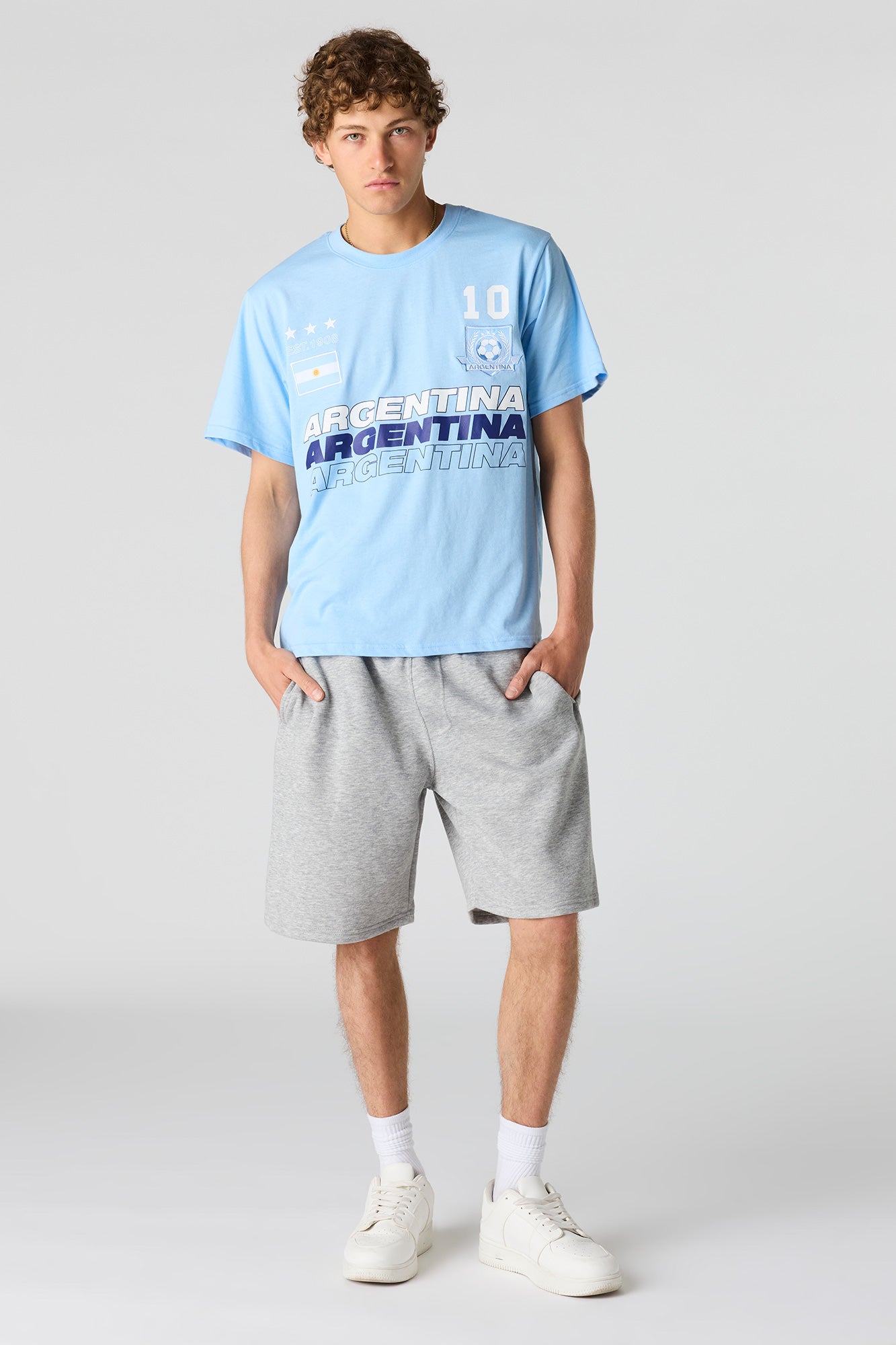 Argentina Graphic Soccer T-Shirt