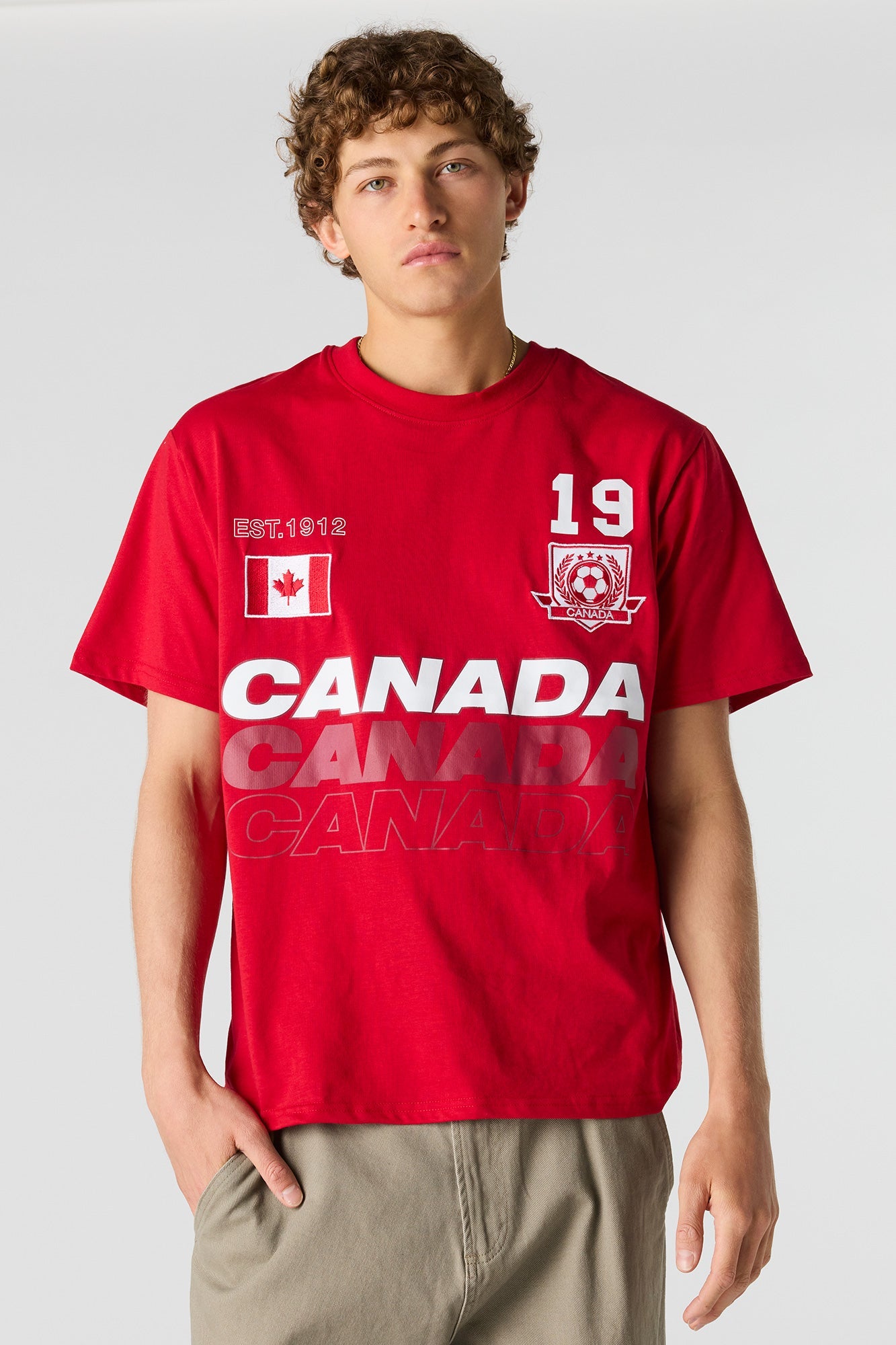 Canada Graphic Soccer T-Shirt