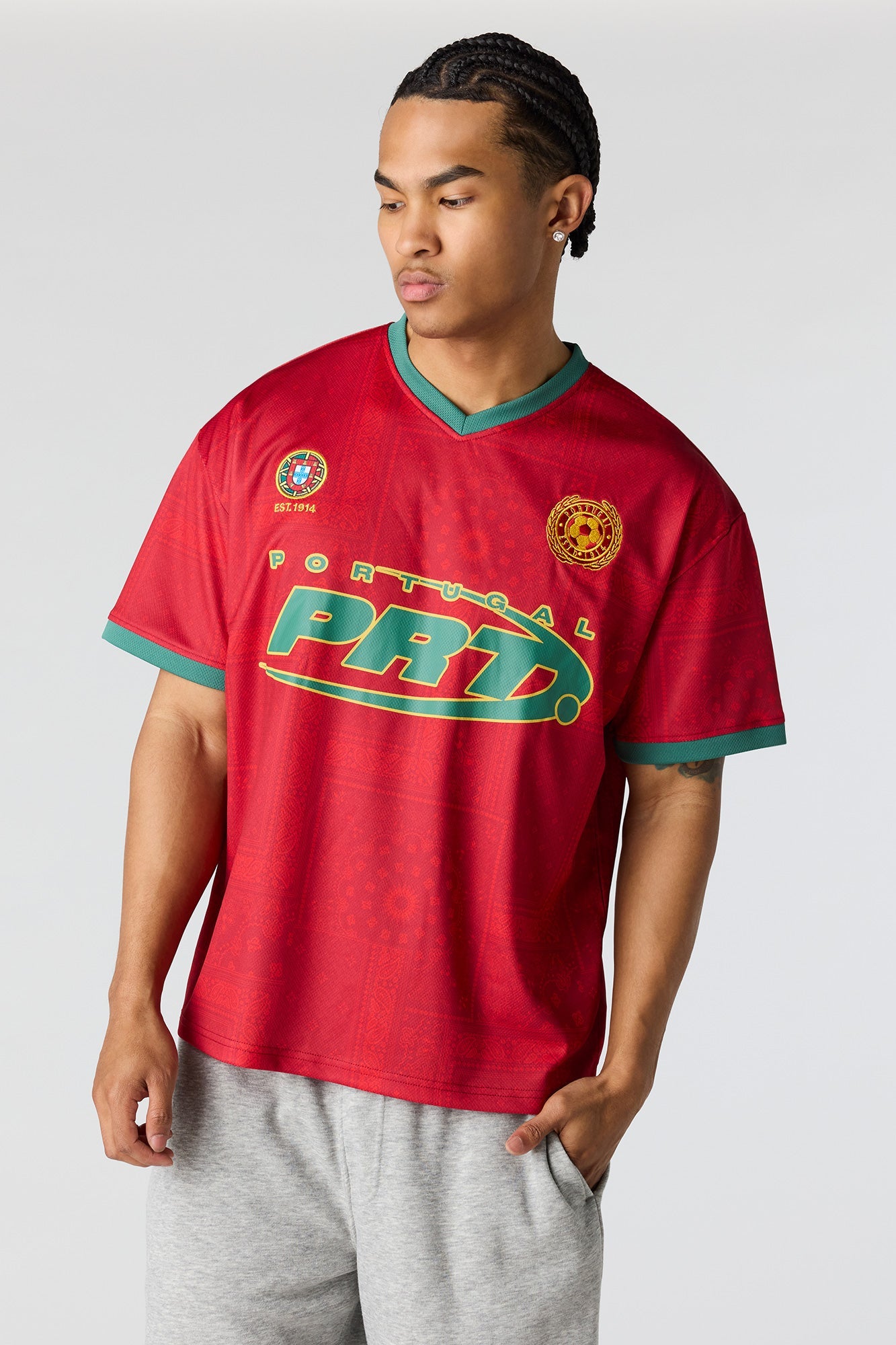 Portugal Graphic Mesh Jersey