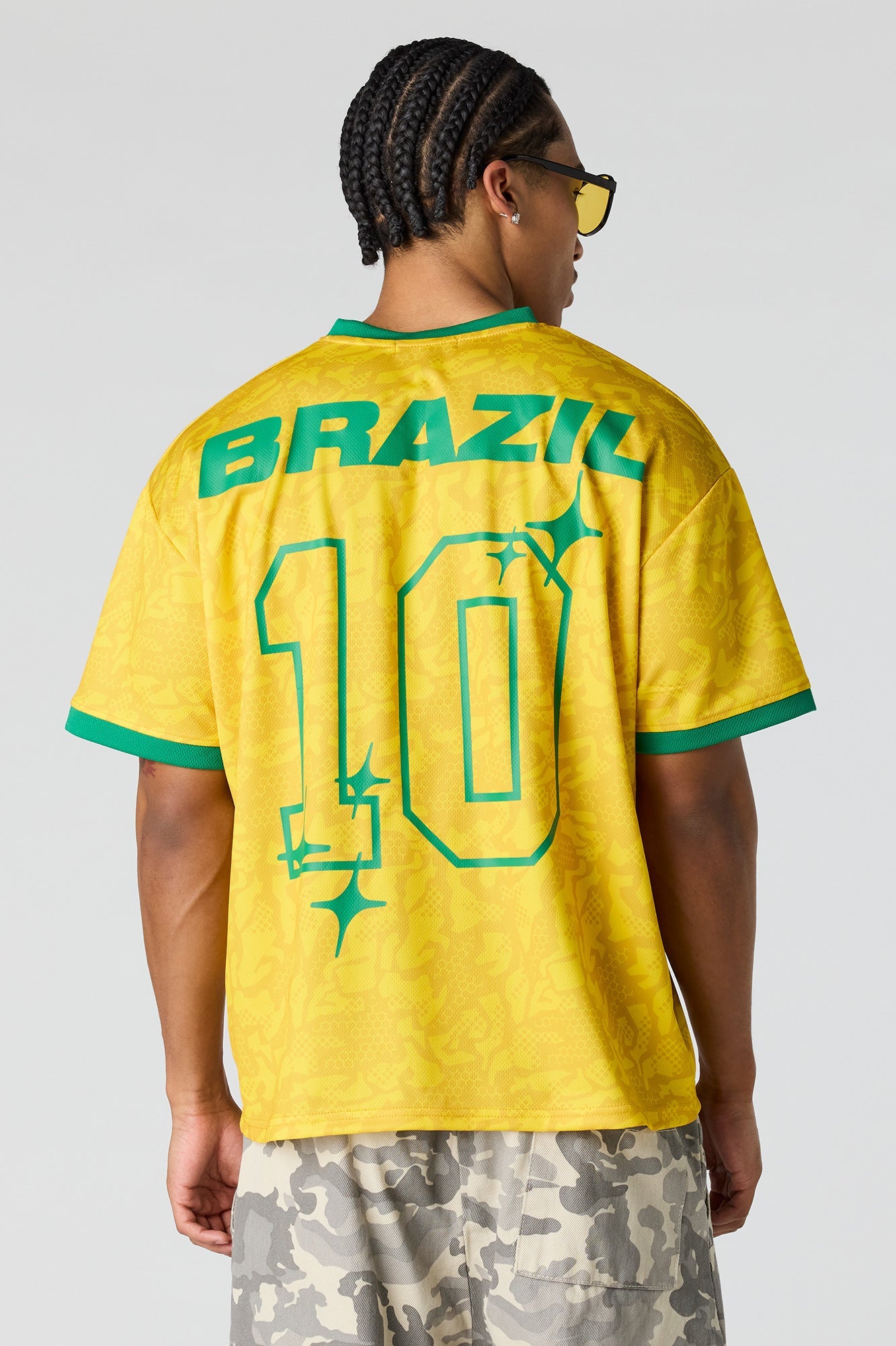 Brazil Graphic Mesh Jersey