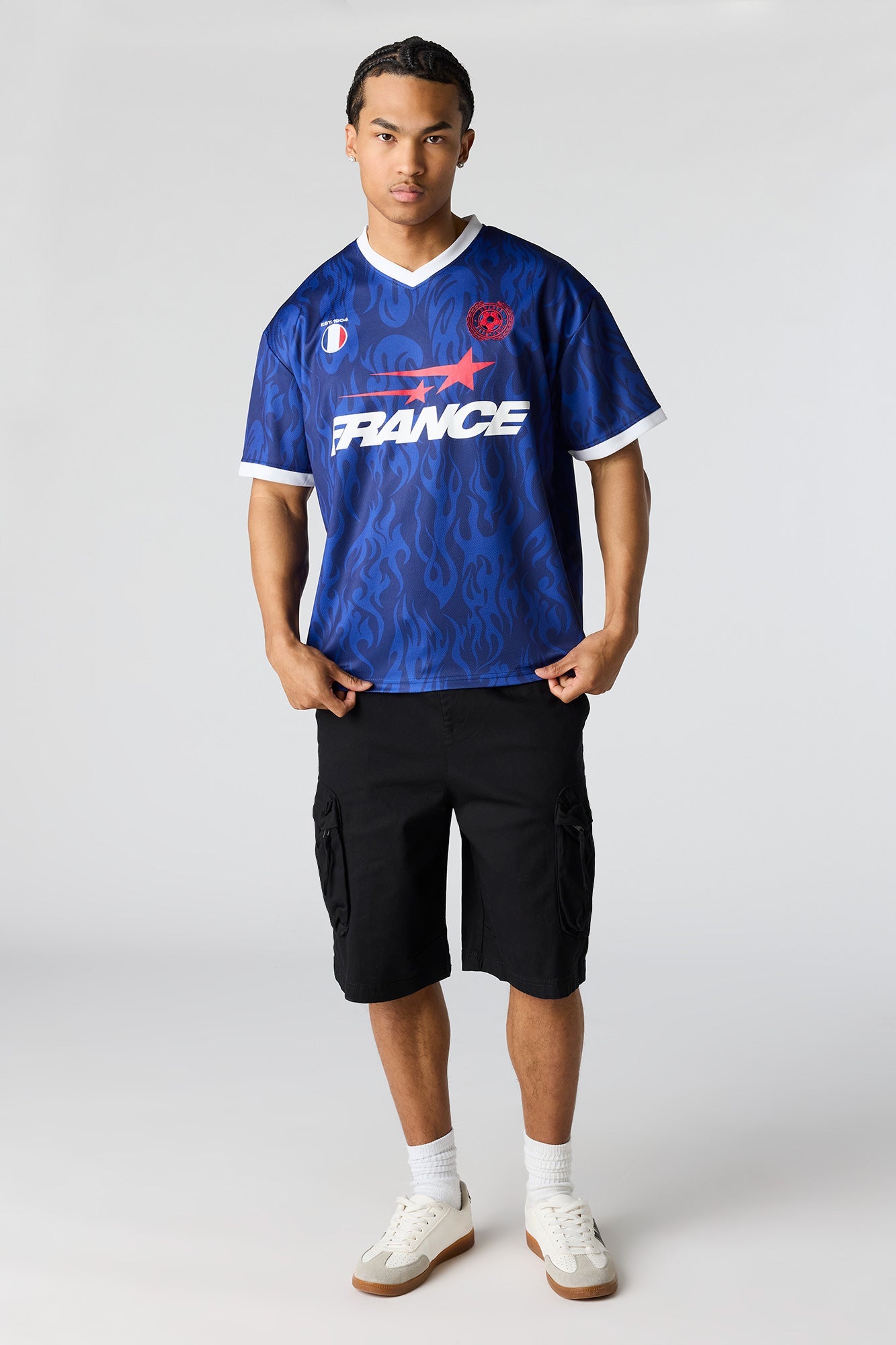 France Graphic Mesh Jersey
