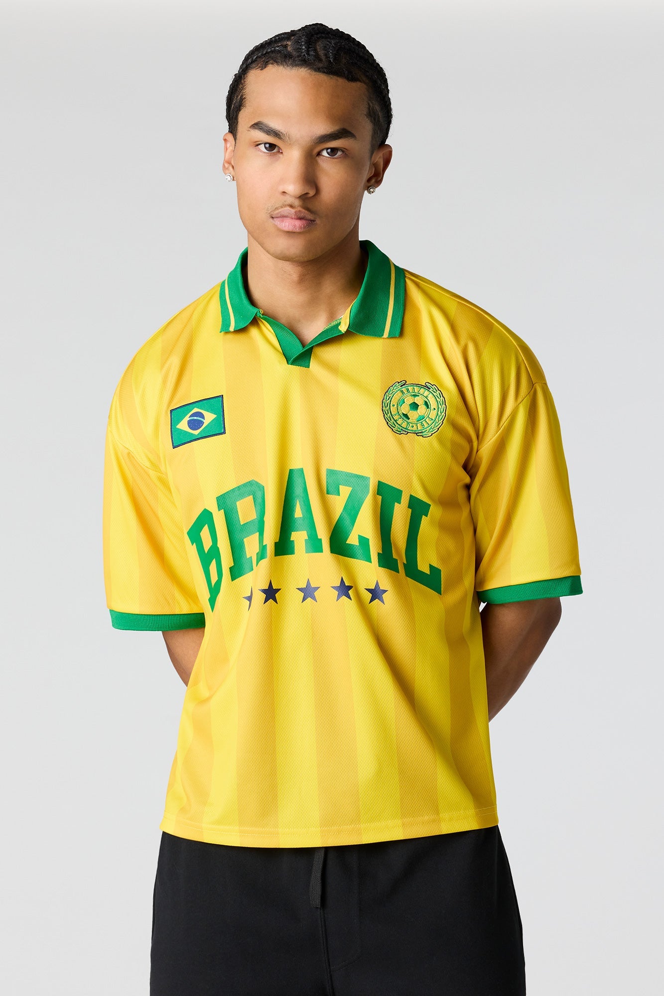 Brazil Graphic Mesh Jersey