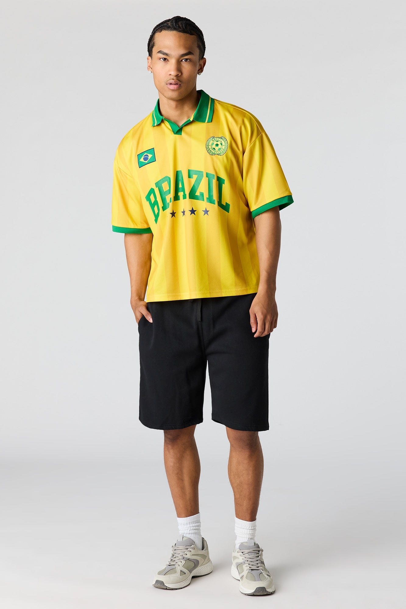 Brazil Graphic Mesh Jersey