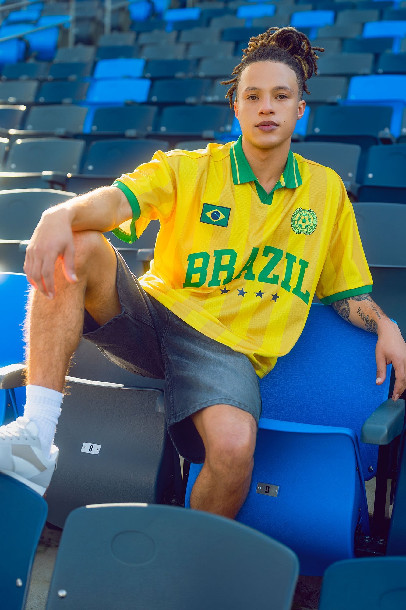 Brazil Graphic Mesh Jersey