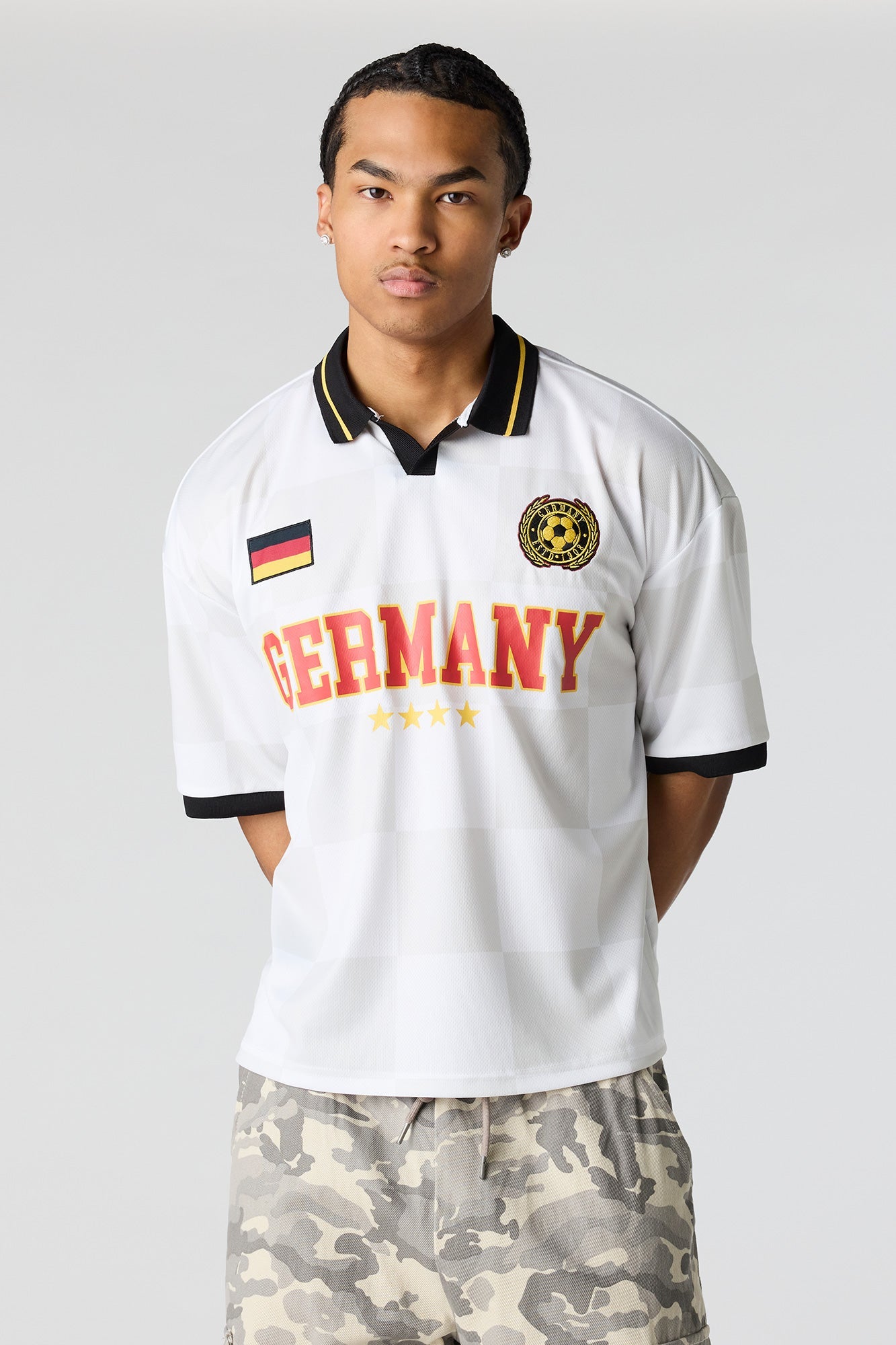 Germany Graphic Mesh Jersey