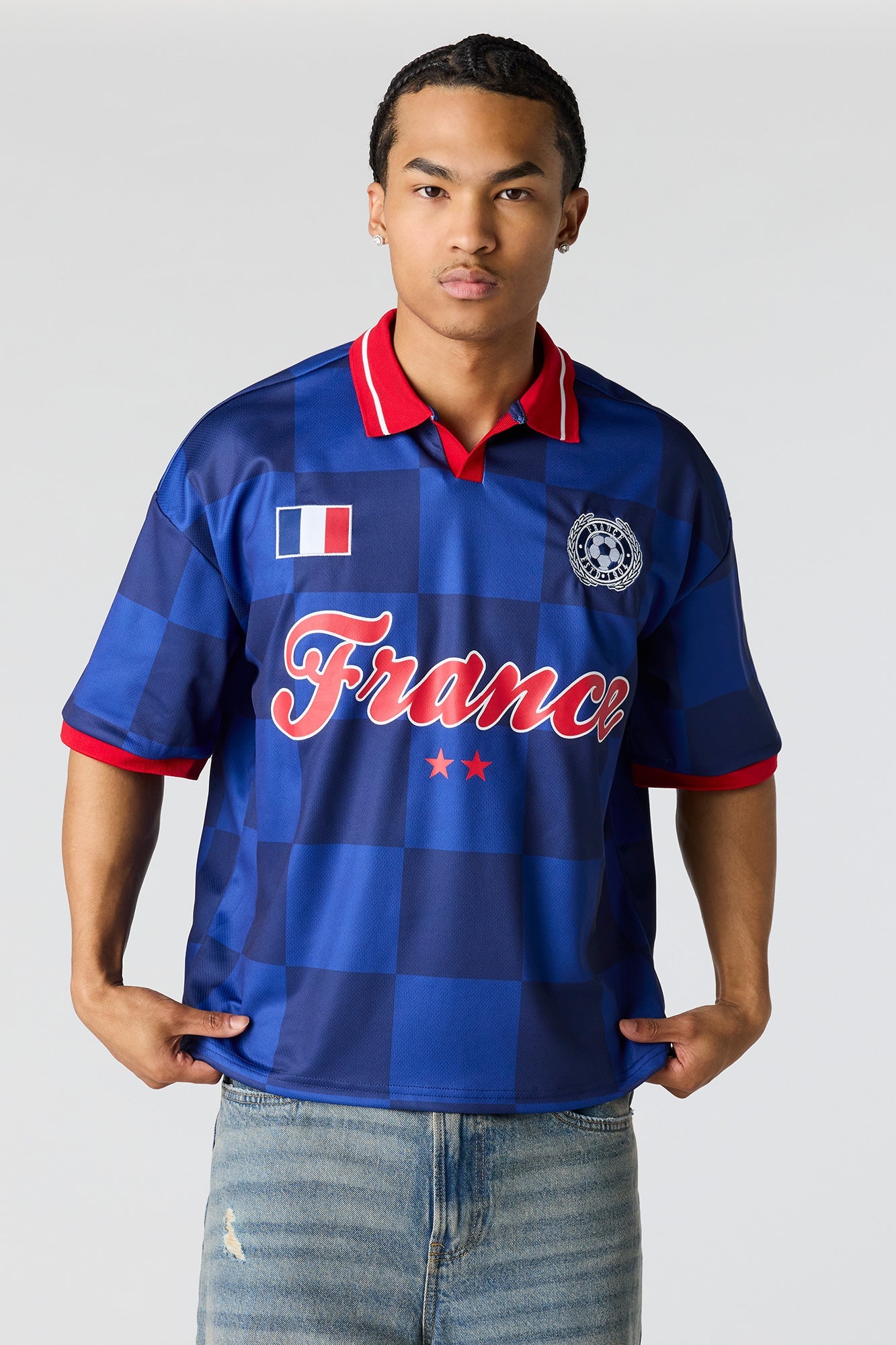 France Graphic Mesh Jersey