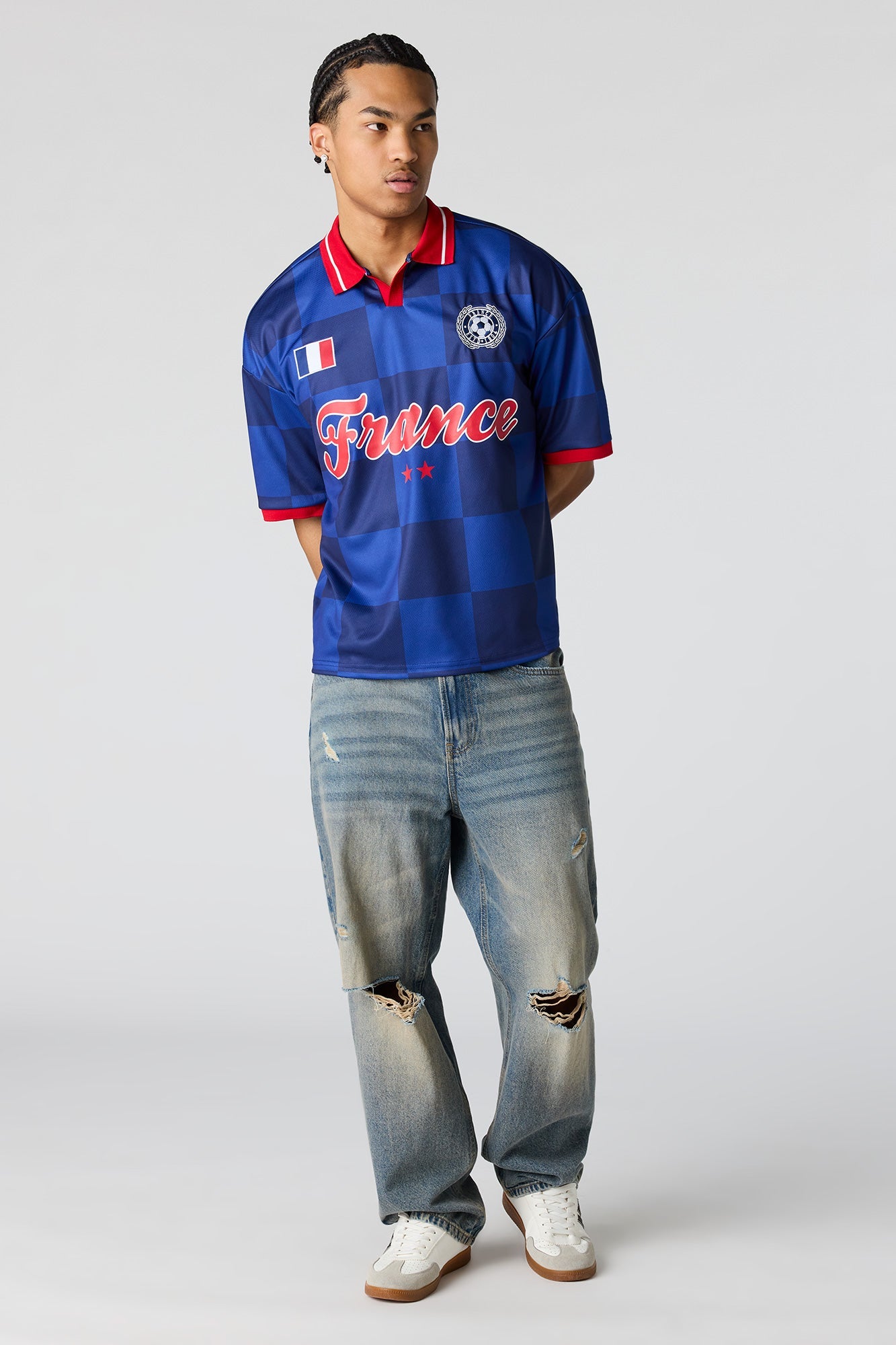 France Graphic Mesh Jersey