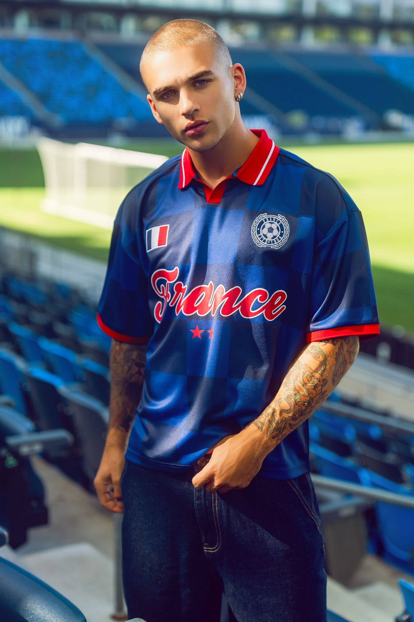 France Graphic Mesh Jersey