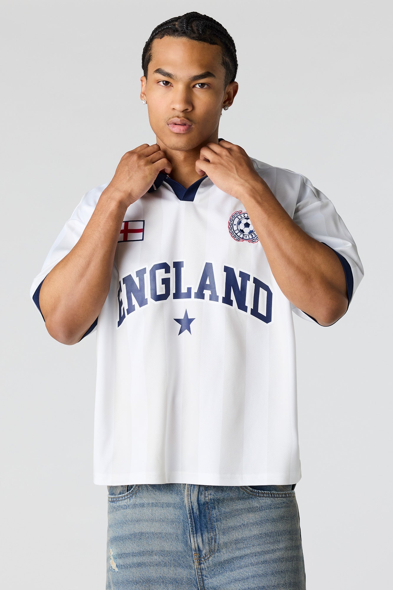 England Graphic Mesh Jersey