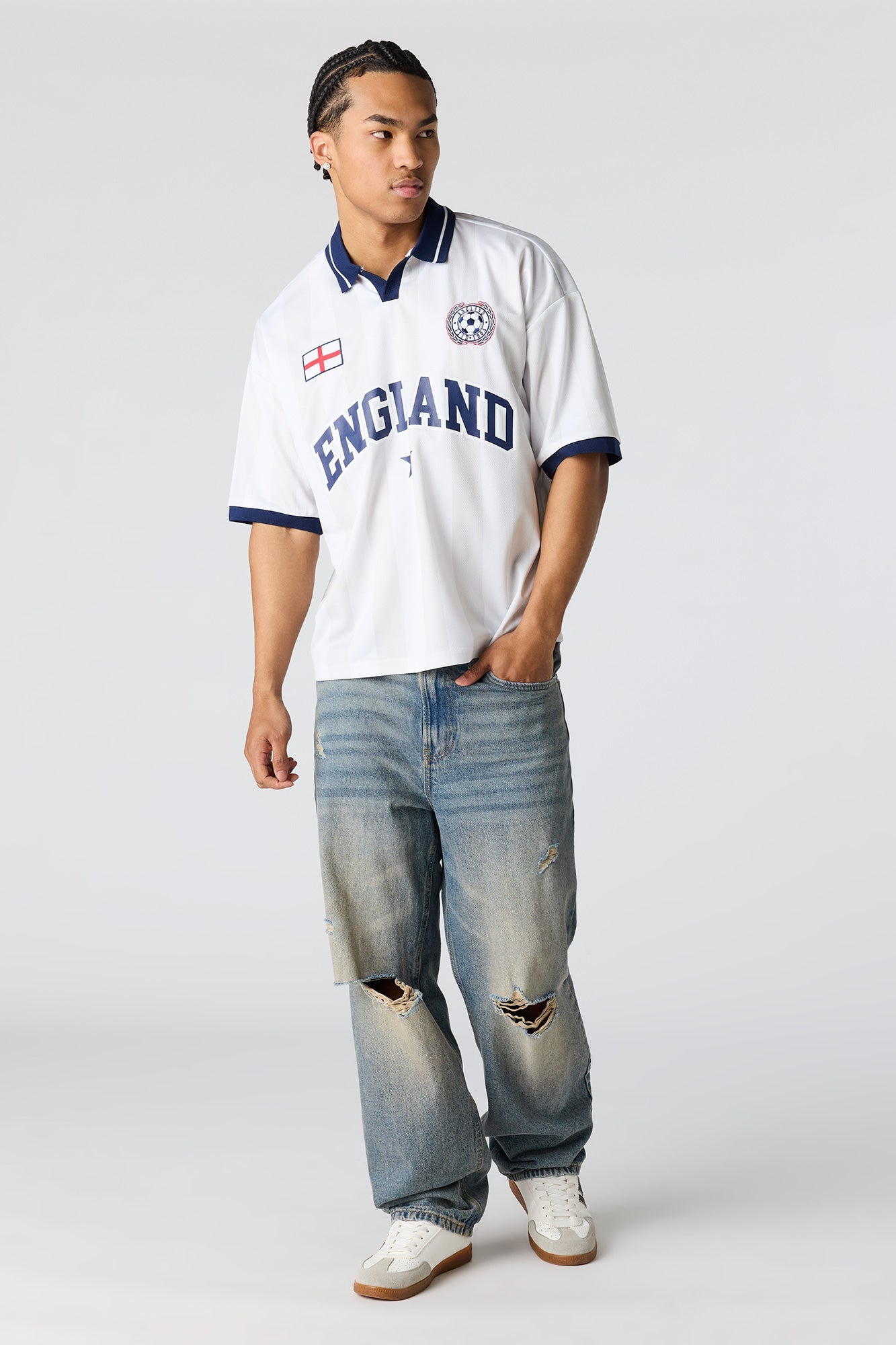 England Graphic Mesh Jersey