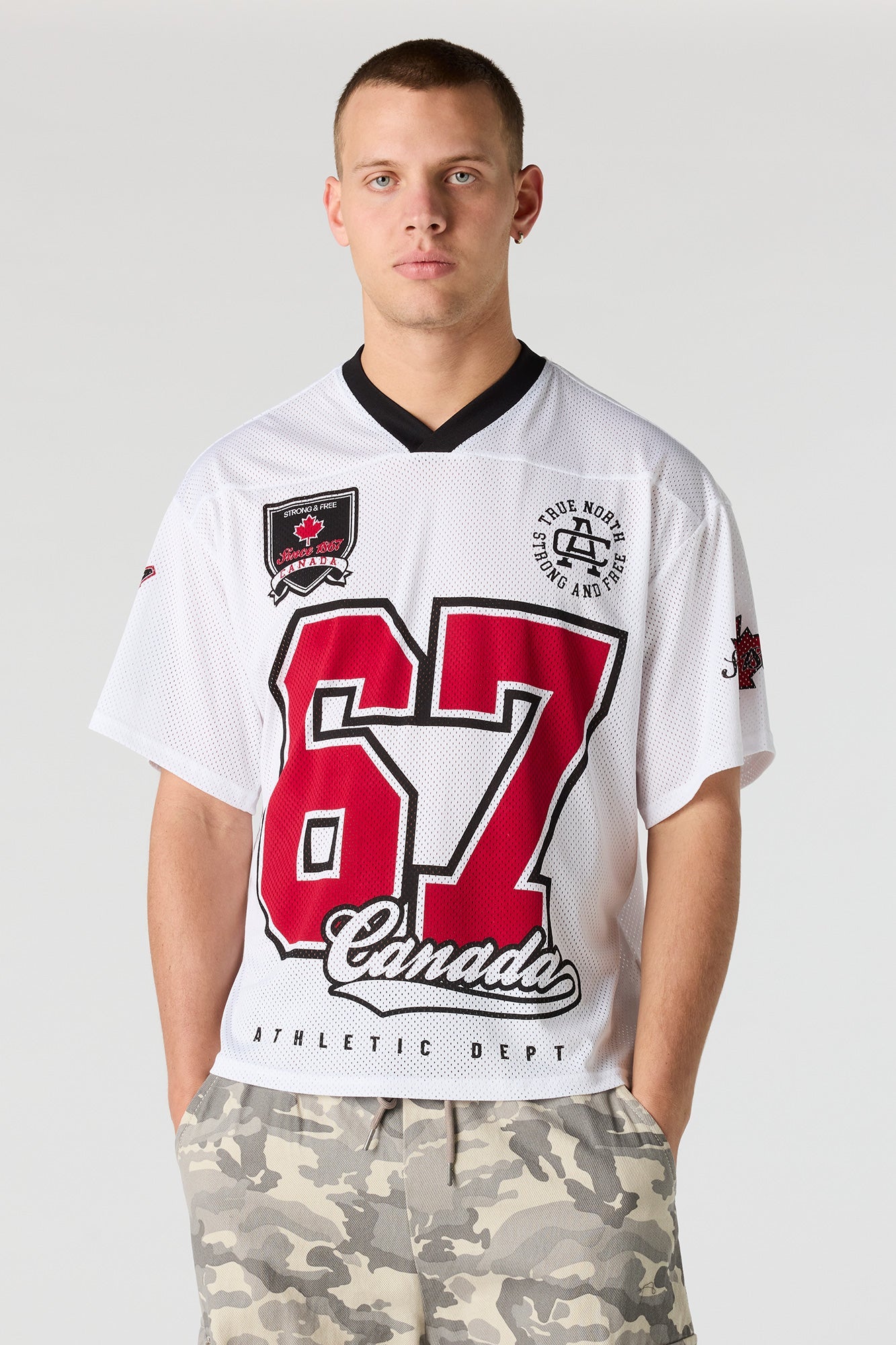 Canada Mesh Football Jersey