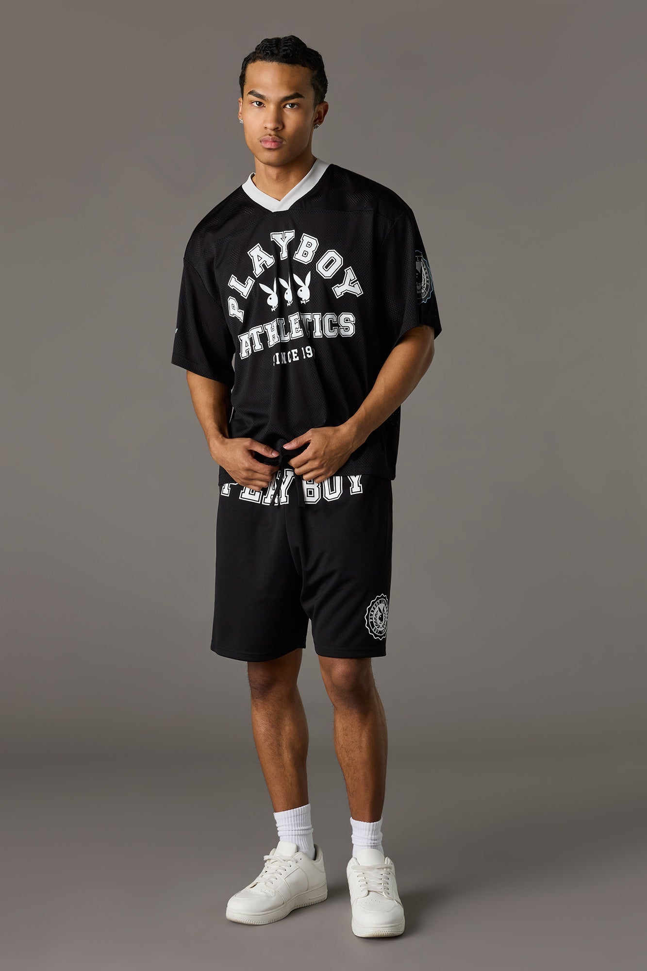 Playboy Graphic Mesh Jersey