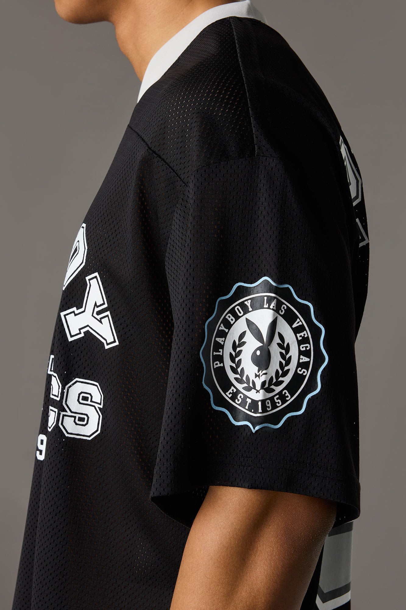Playboy Graphic Mesh Jersey