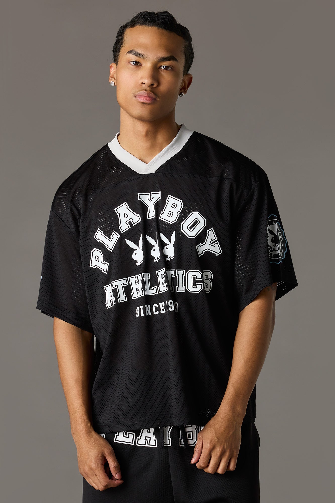 Playboy Graphic Mesh Jersey
