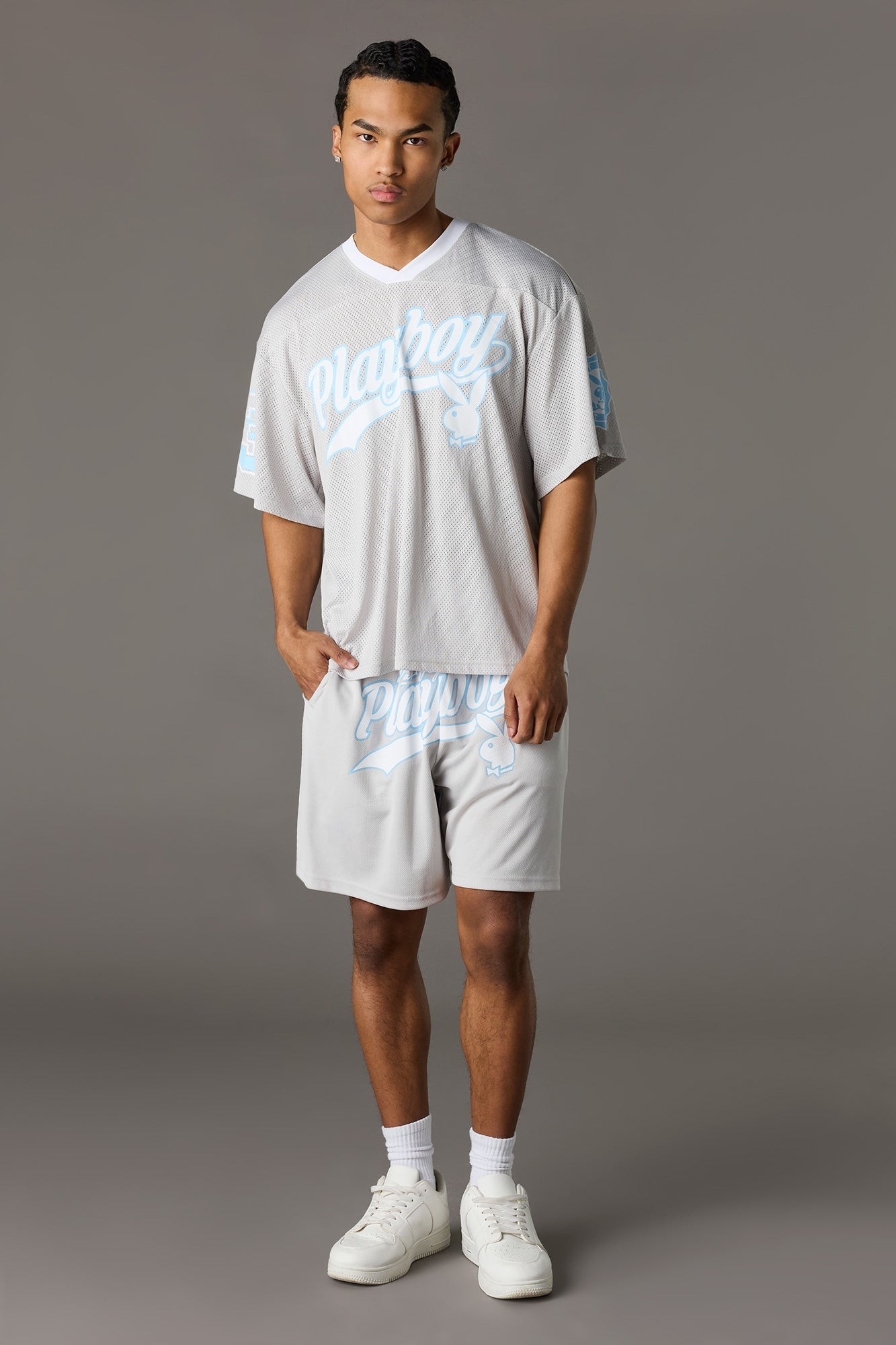 Playboy Graphic Mesh Jersey