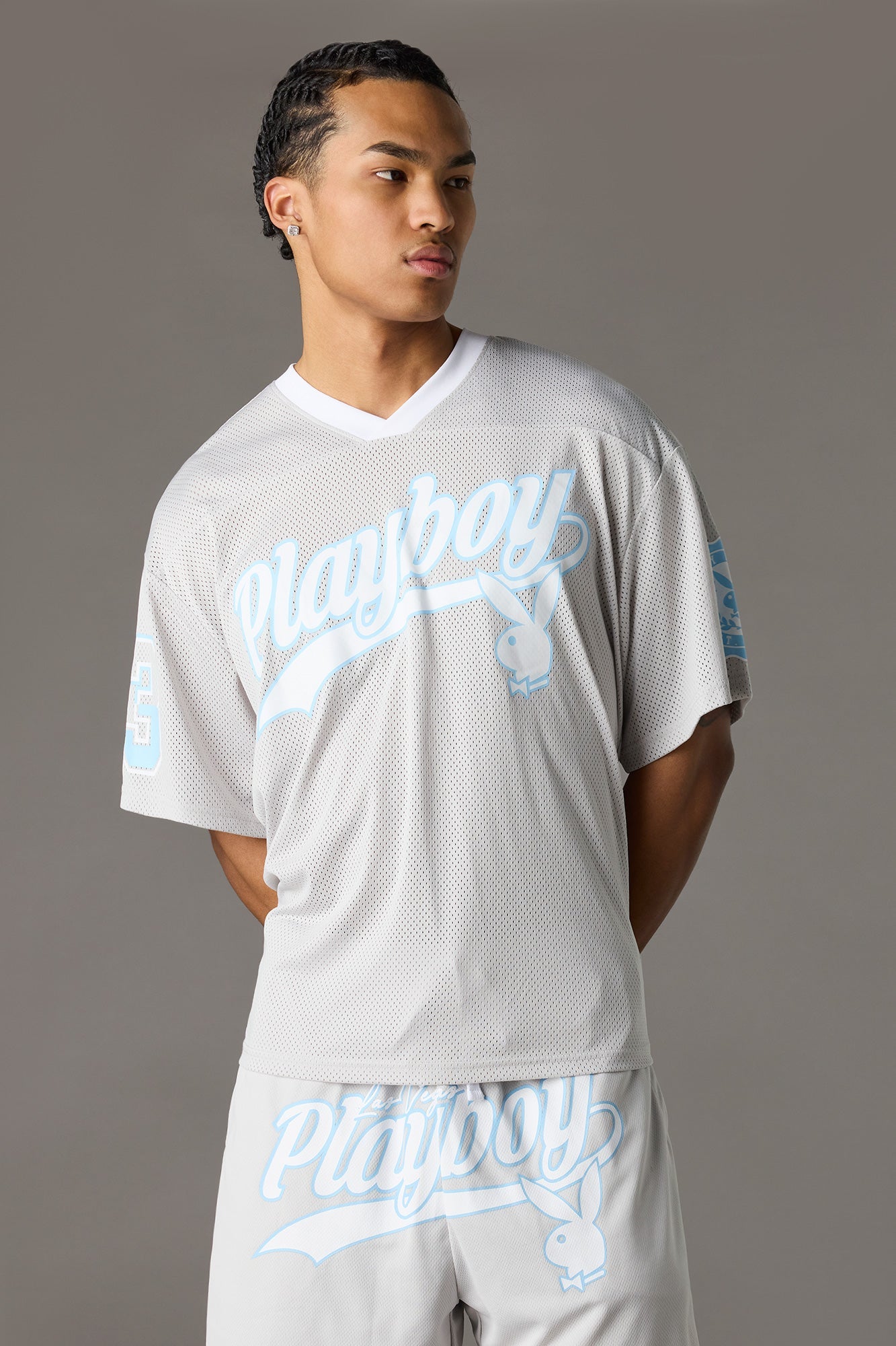 Playboy Graphic Mesh Jersey