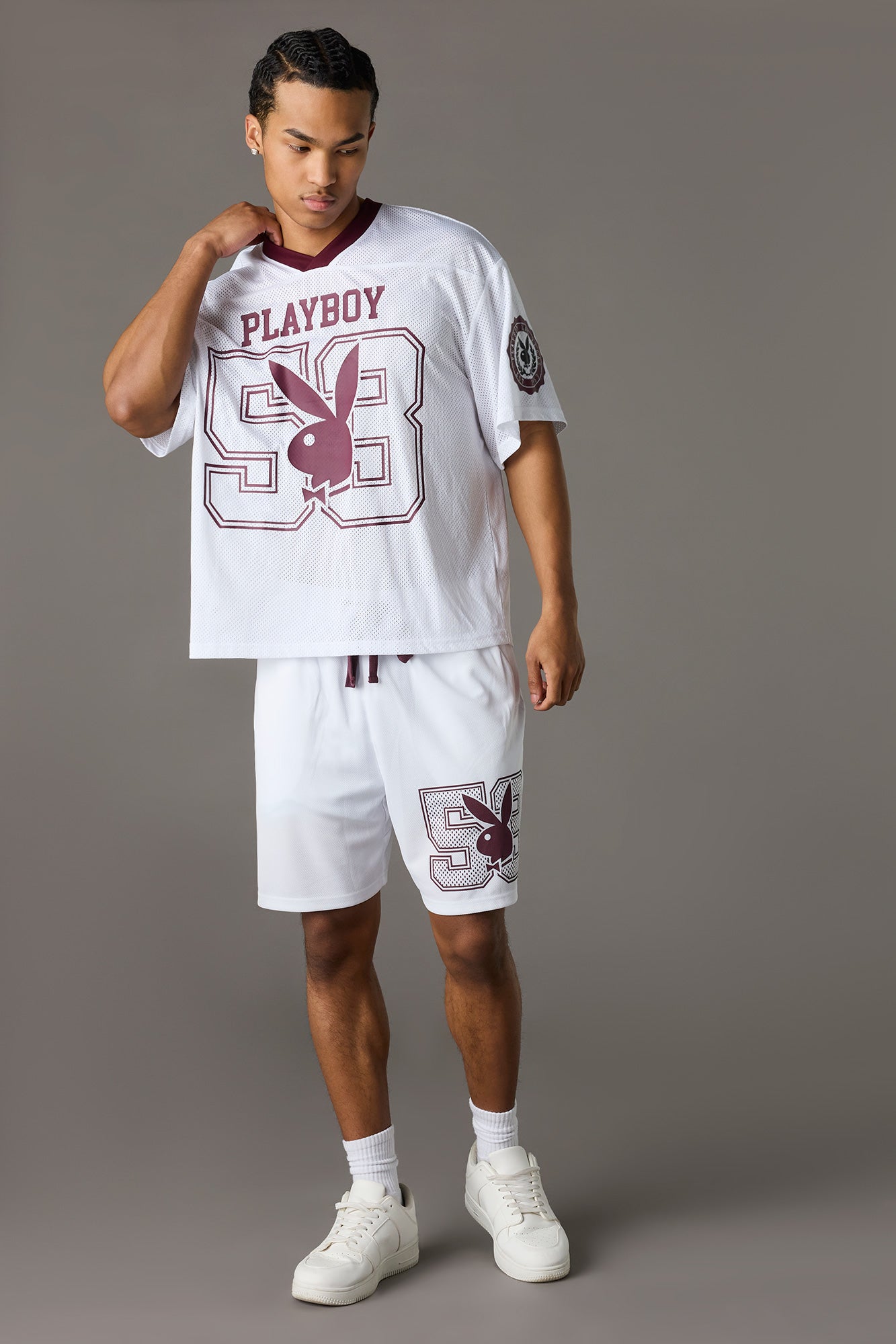 Playboy Graphic Mesh Jersey