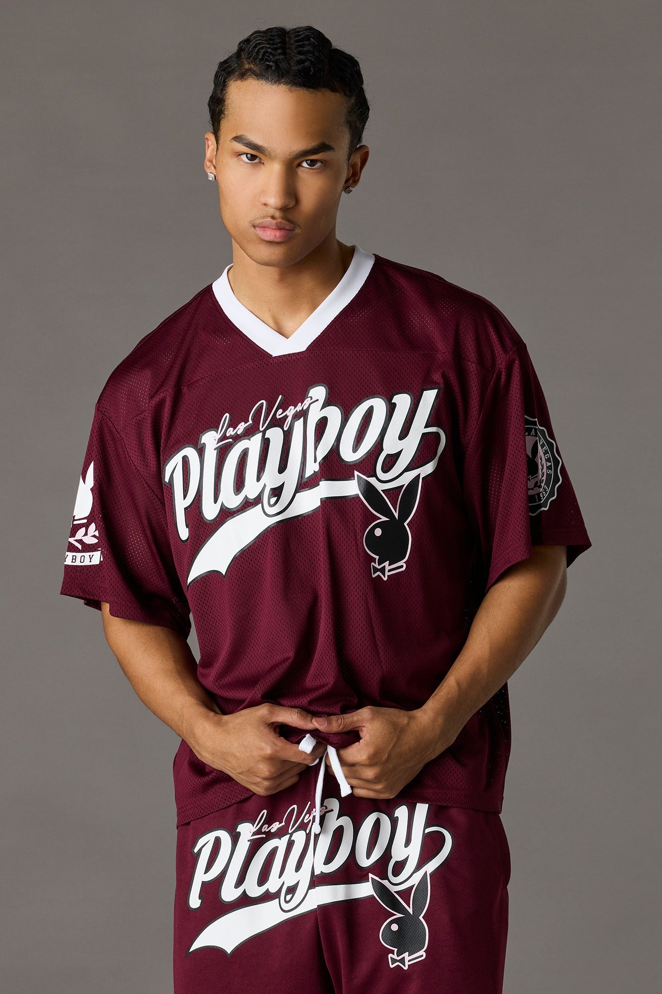 Playboy Graphic Mesh Jersey