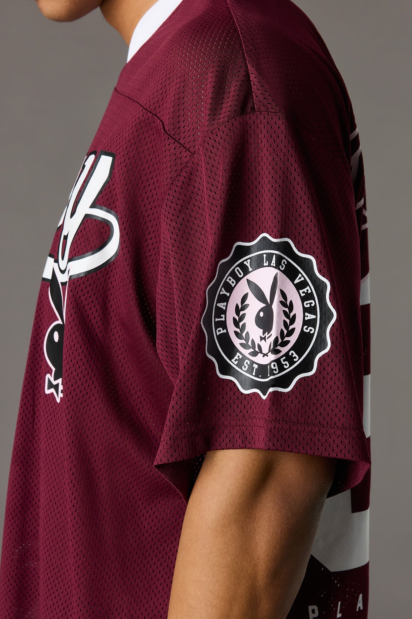 Playboy Graphic Mesh Jersey
