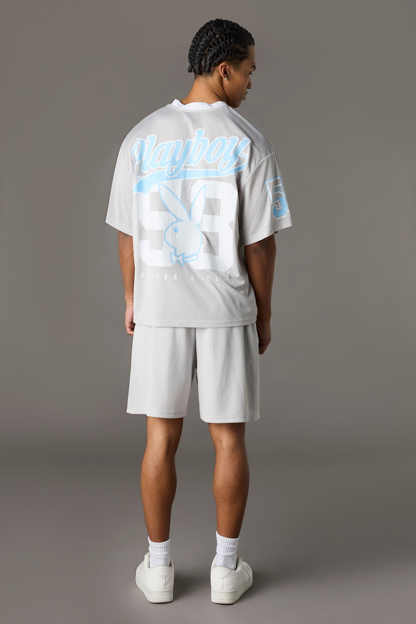 Playboy Graphic Mesh Short