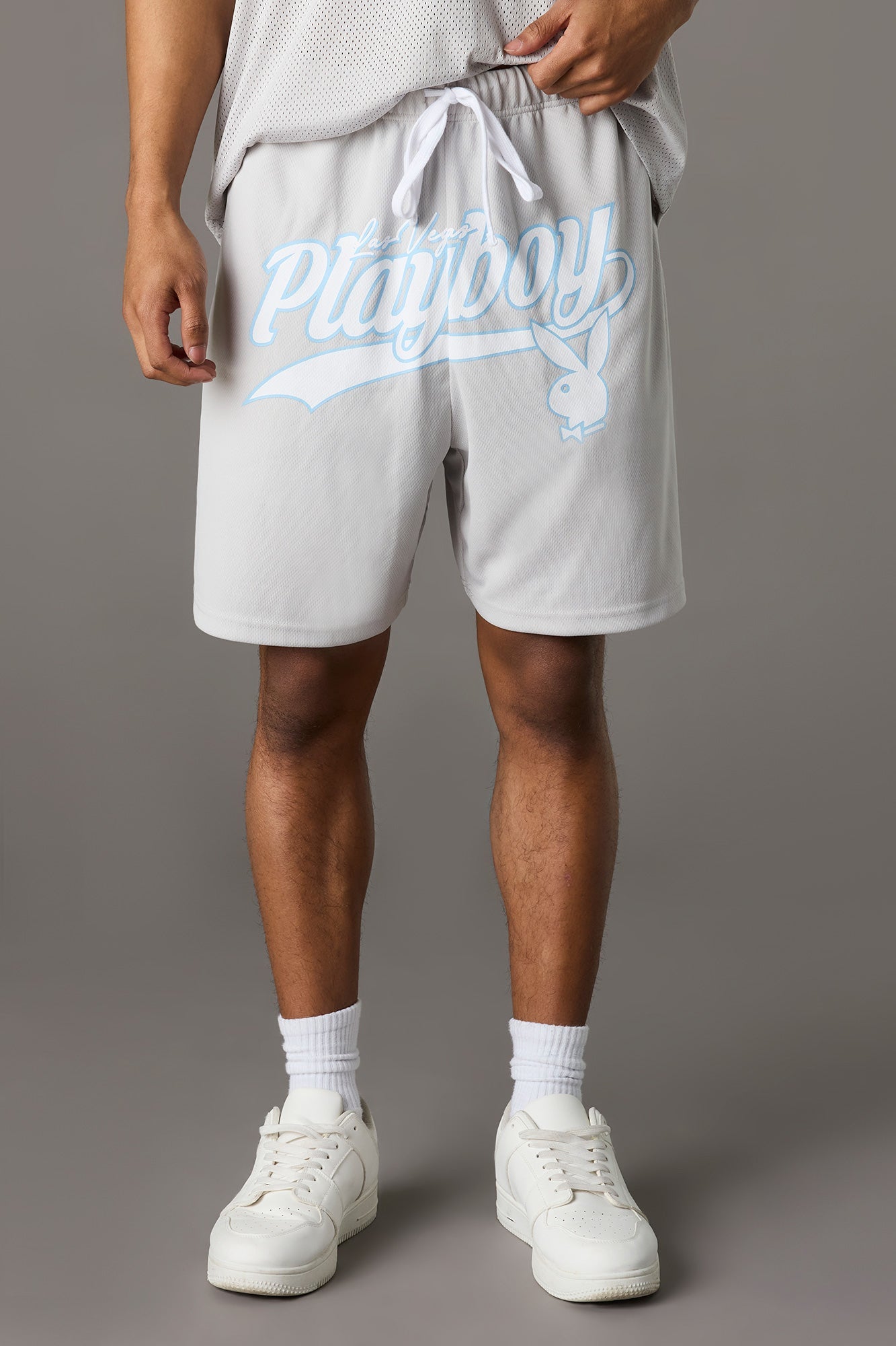 Playboy Graphic Mesh Short