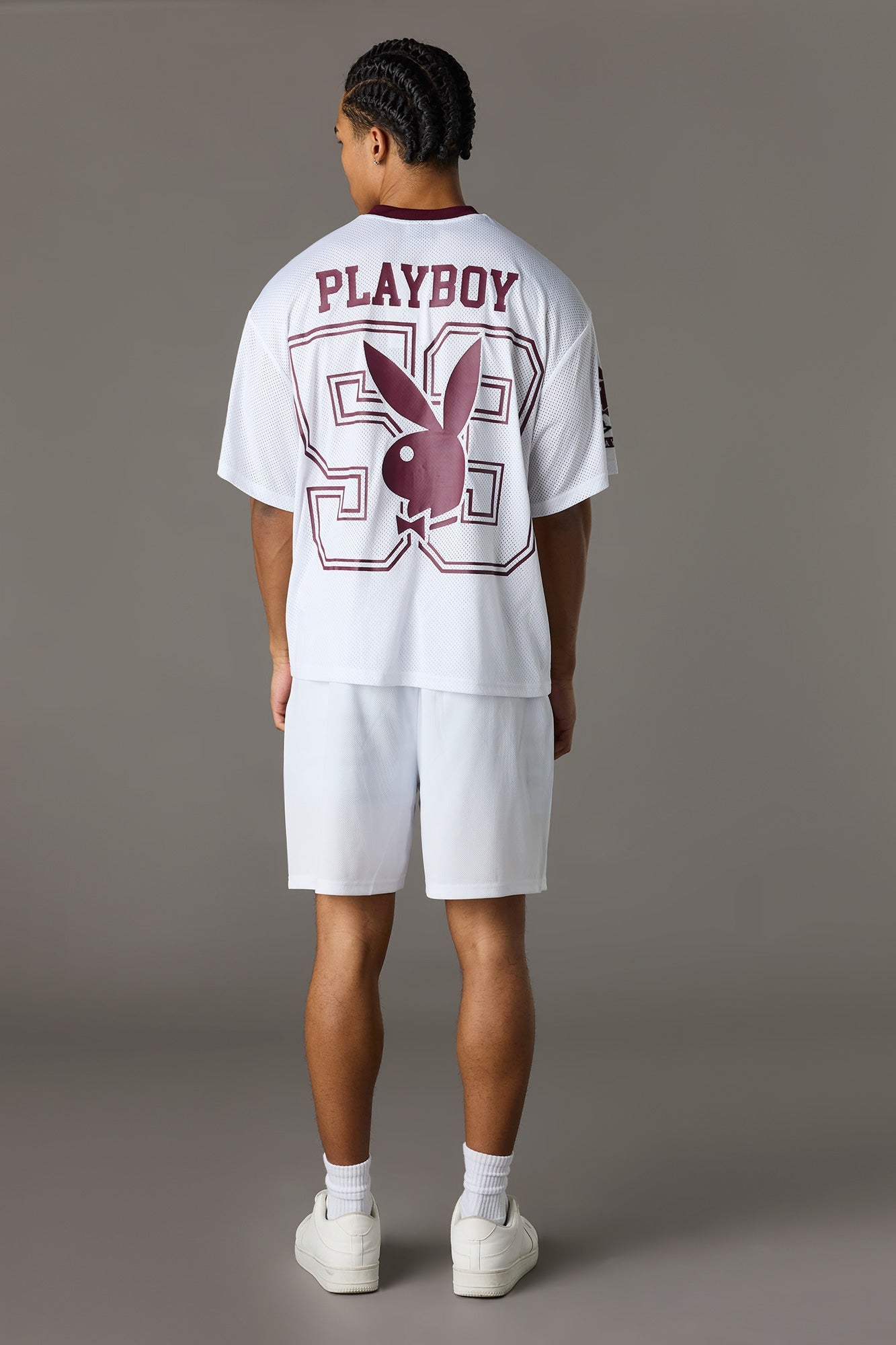 Playboy Graphic Mesh Short