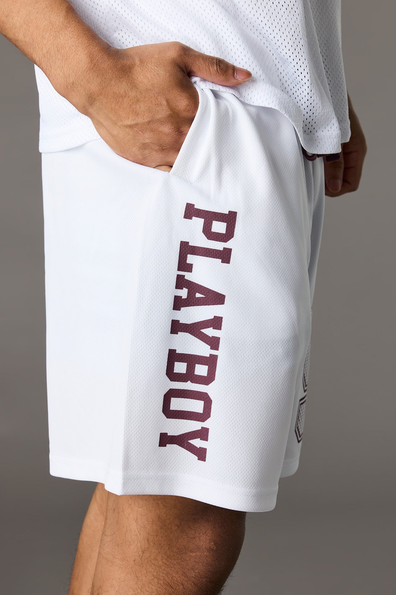 Playboy Graphic Mesh Short