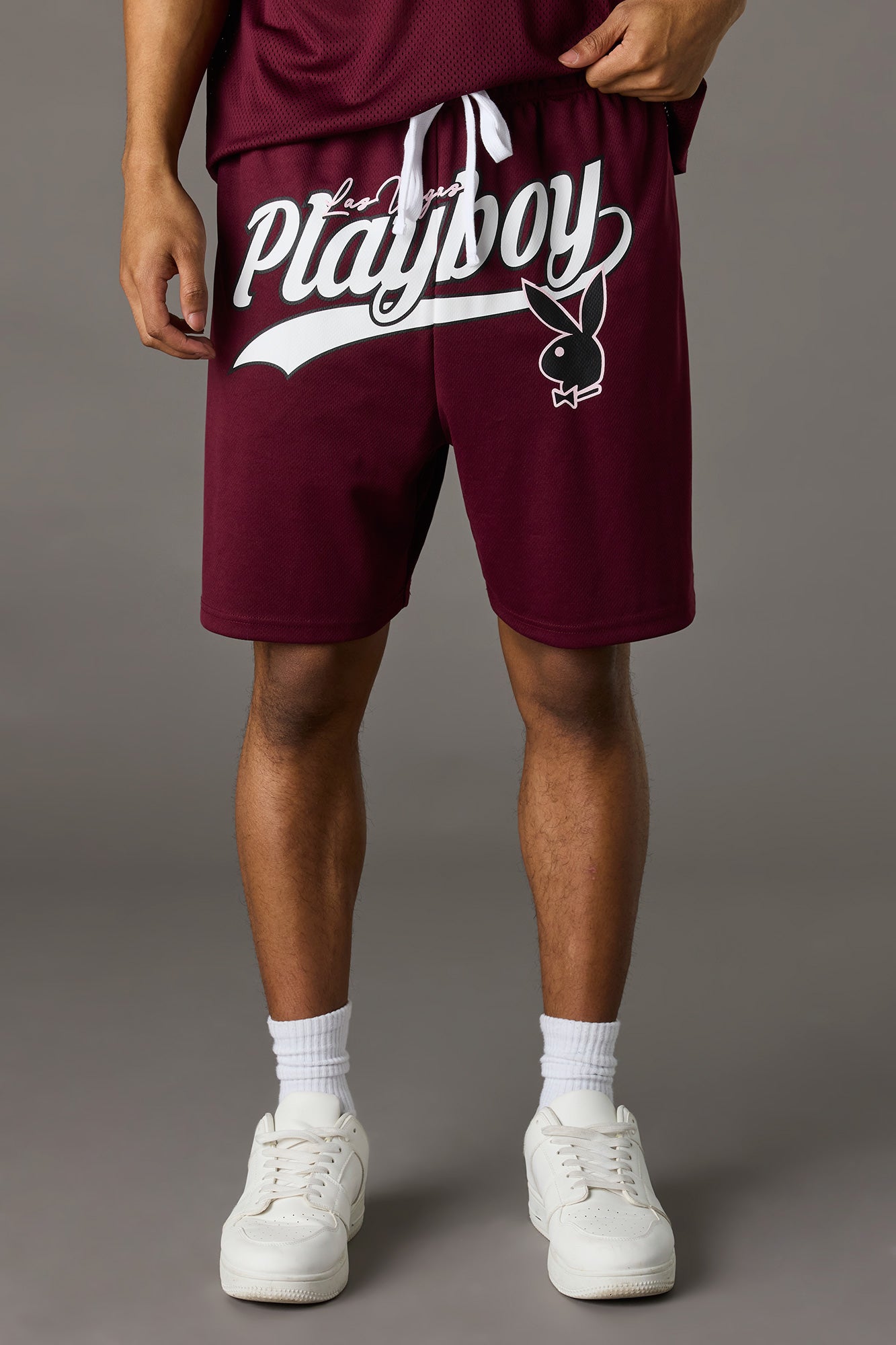 Playboy Graphic Mesh Short