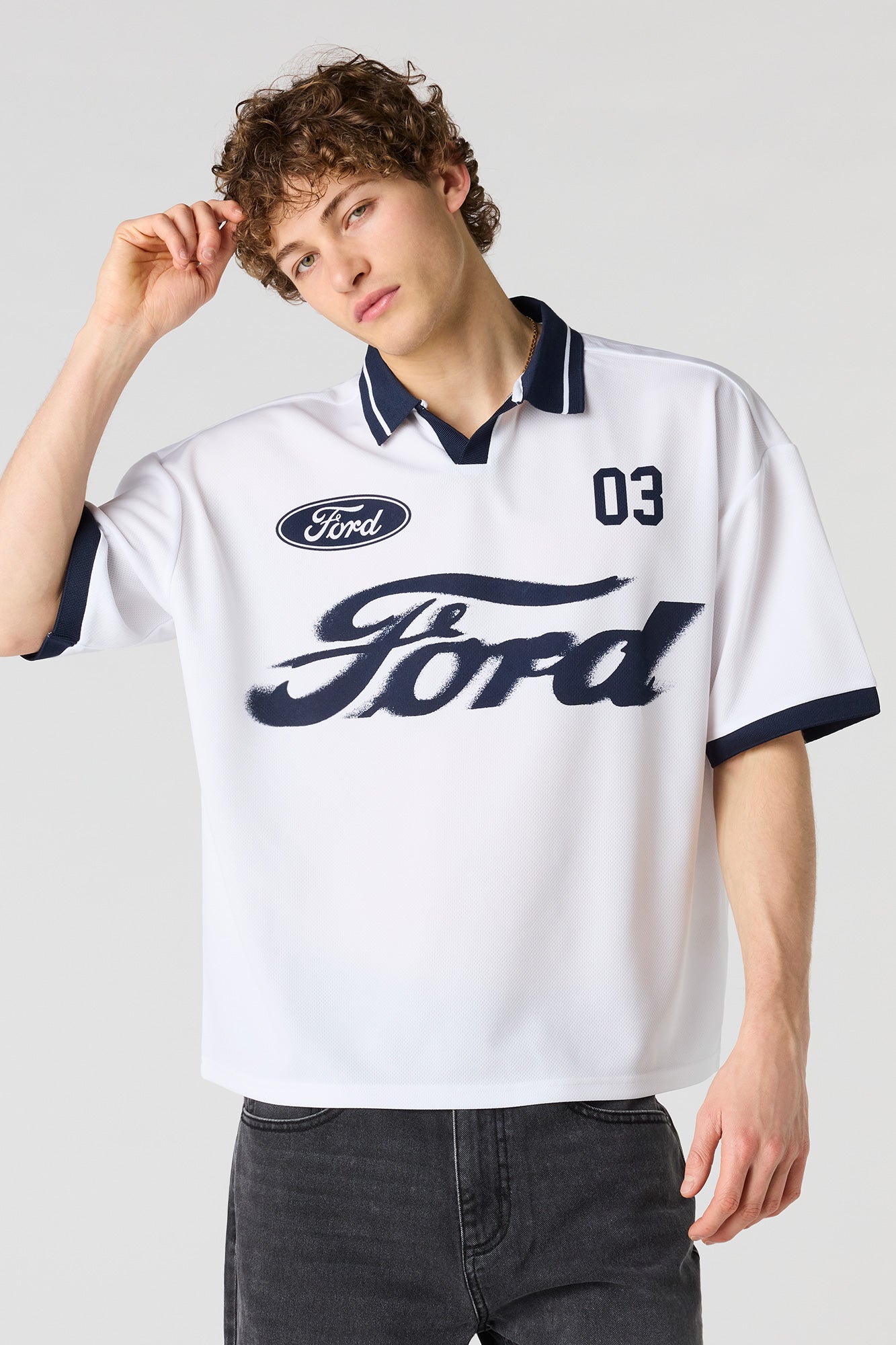 Ford Graphic Mesh Soccer Jersey