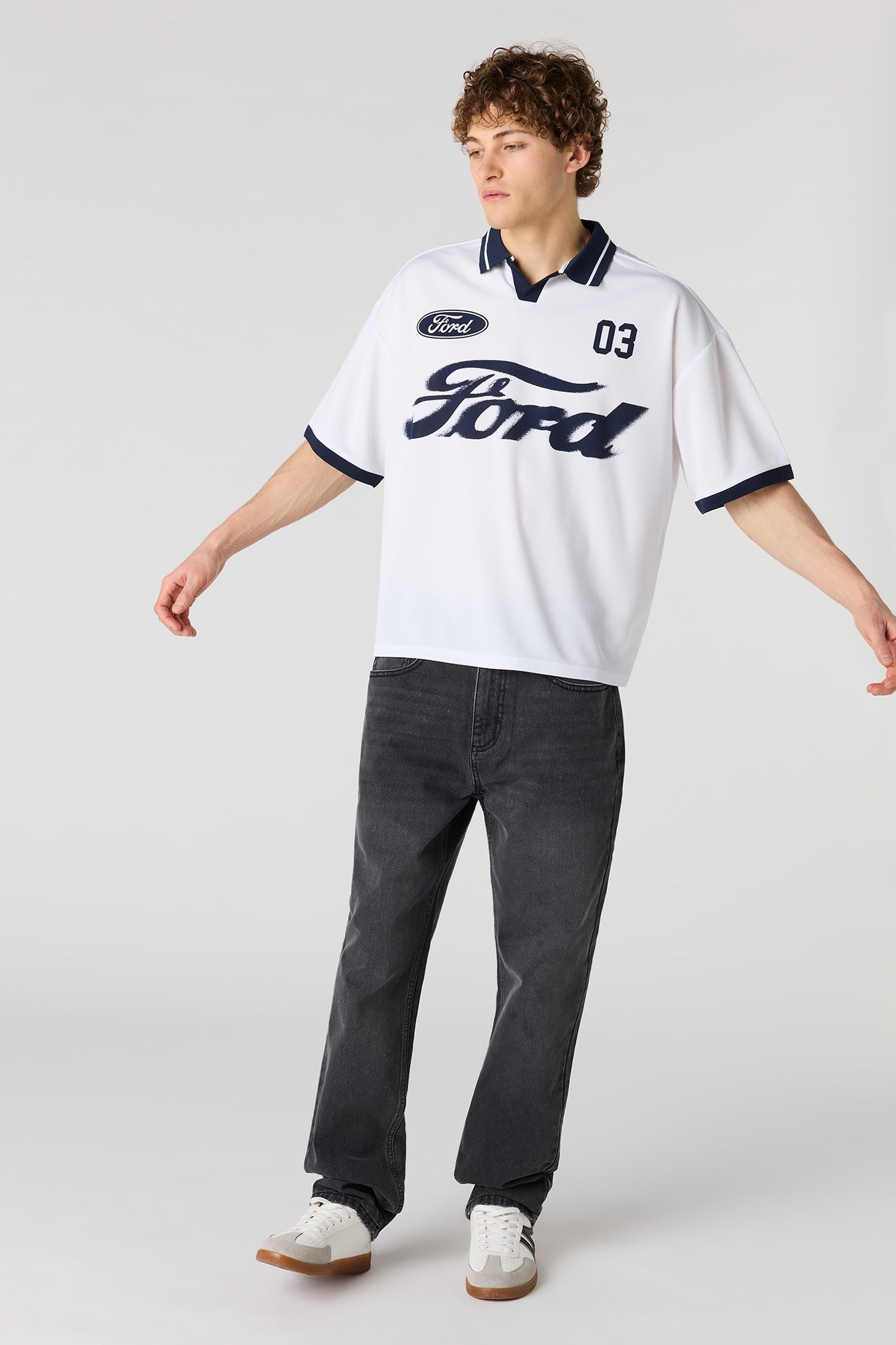 Ford Graphic Mesh Soccer Jersey